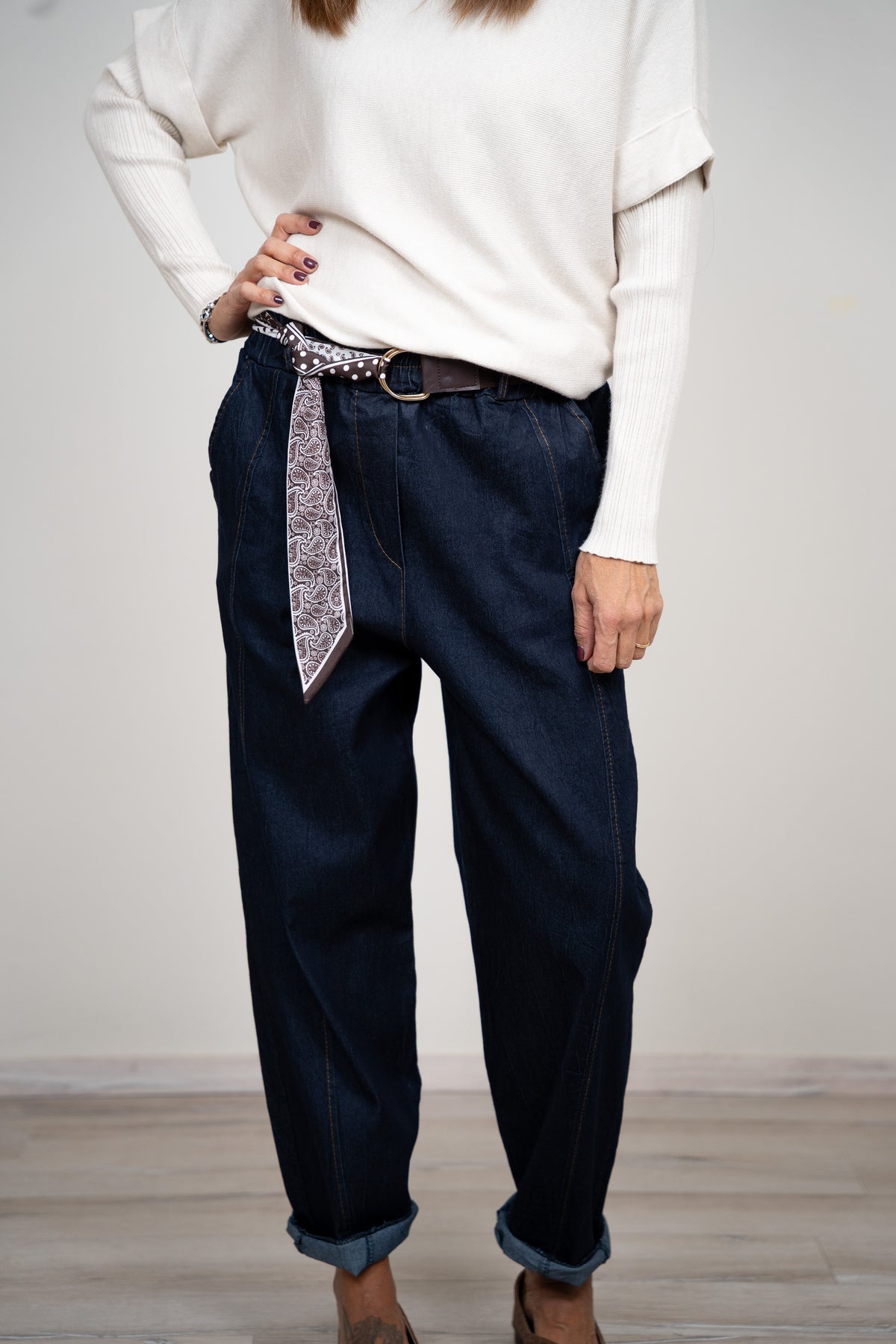 Denim Sash