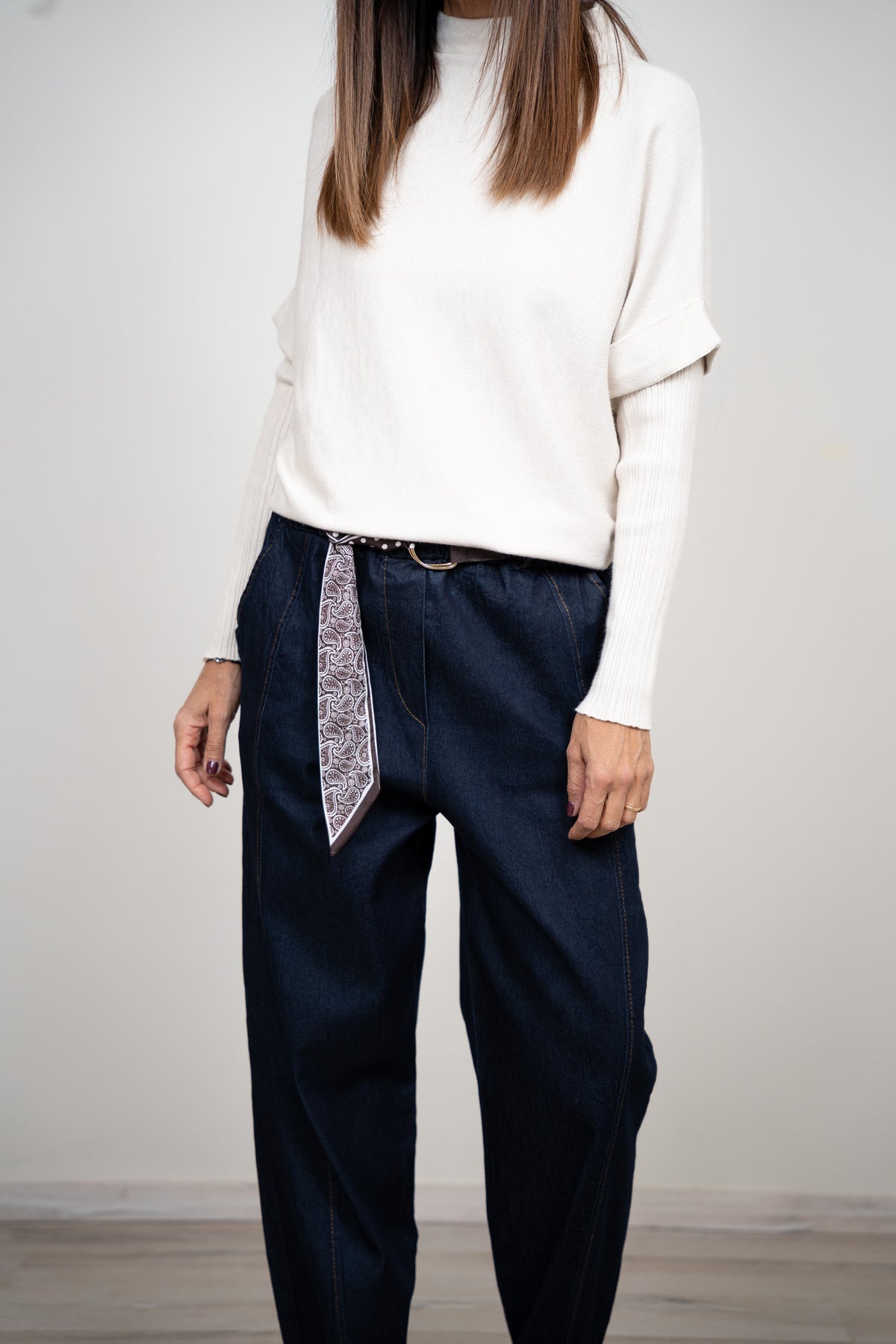 Denim Sash