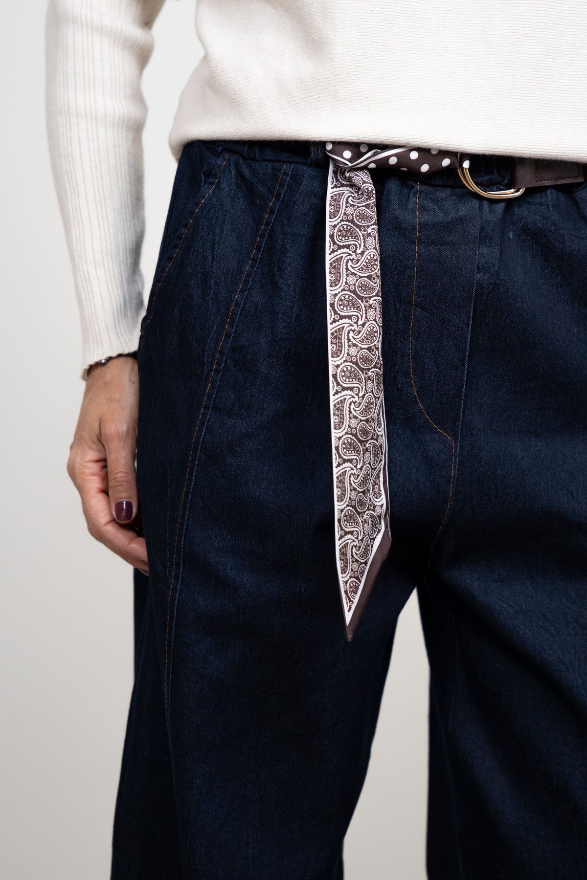 Denim Sash