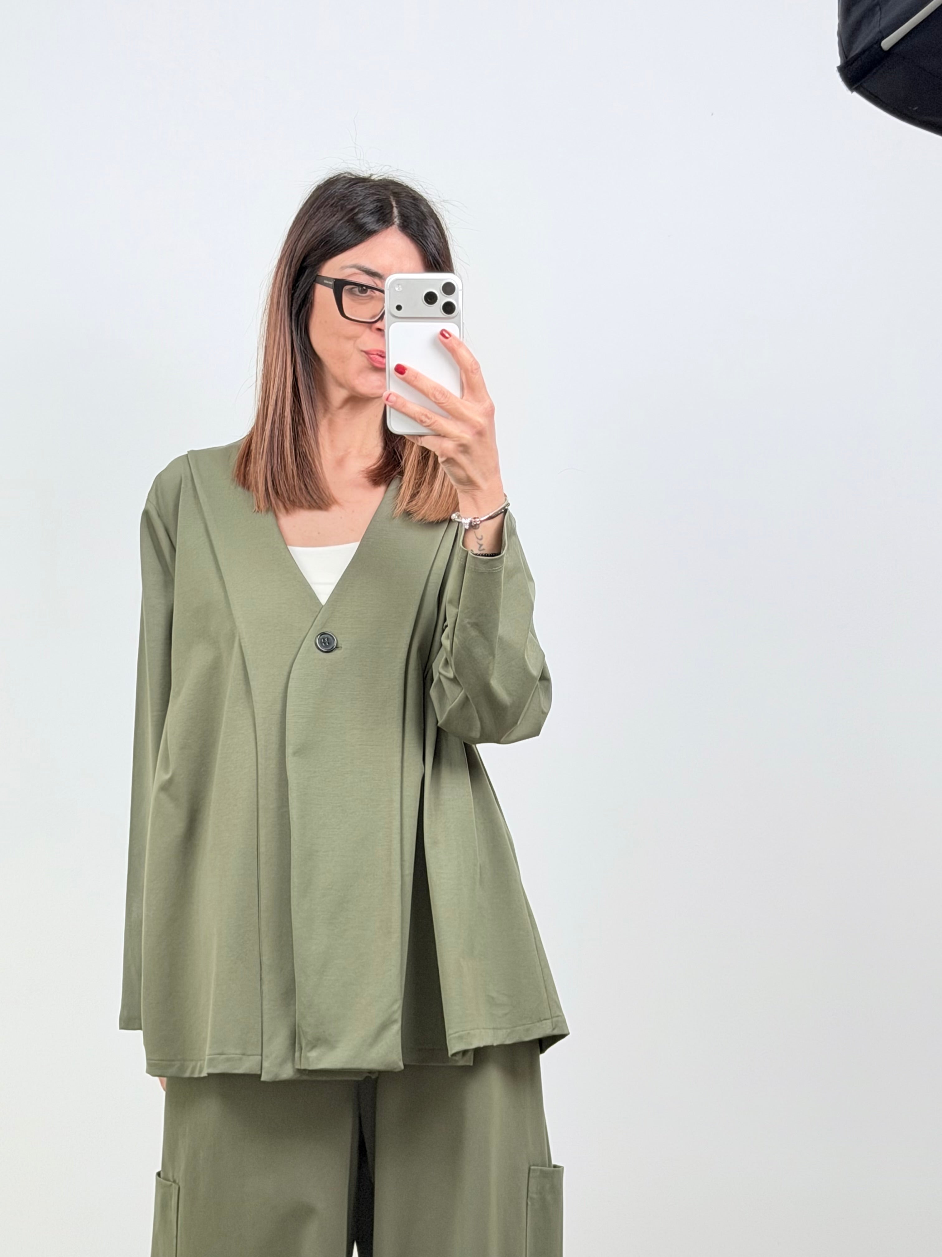 Tailleur Seul verde
