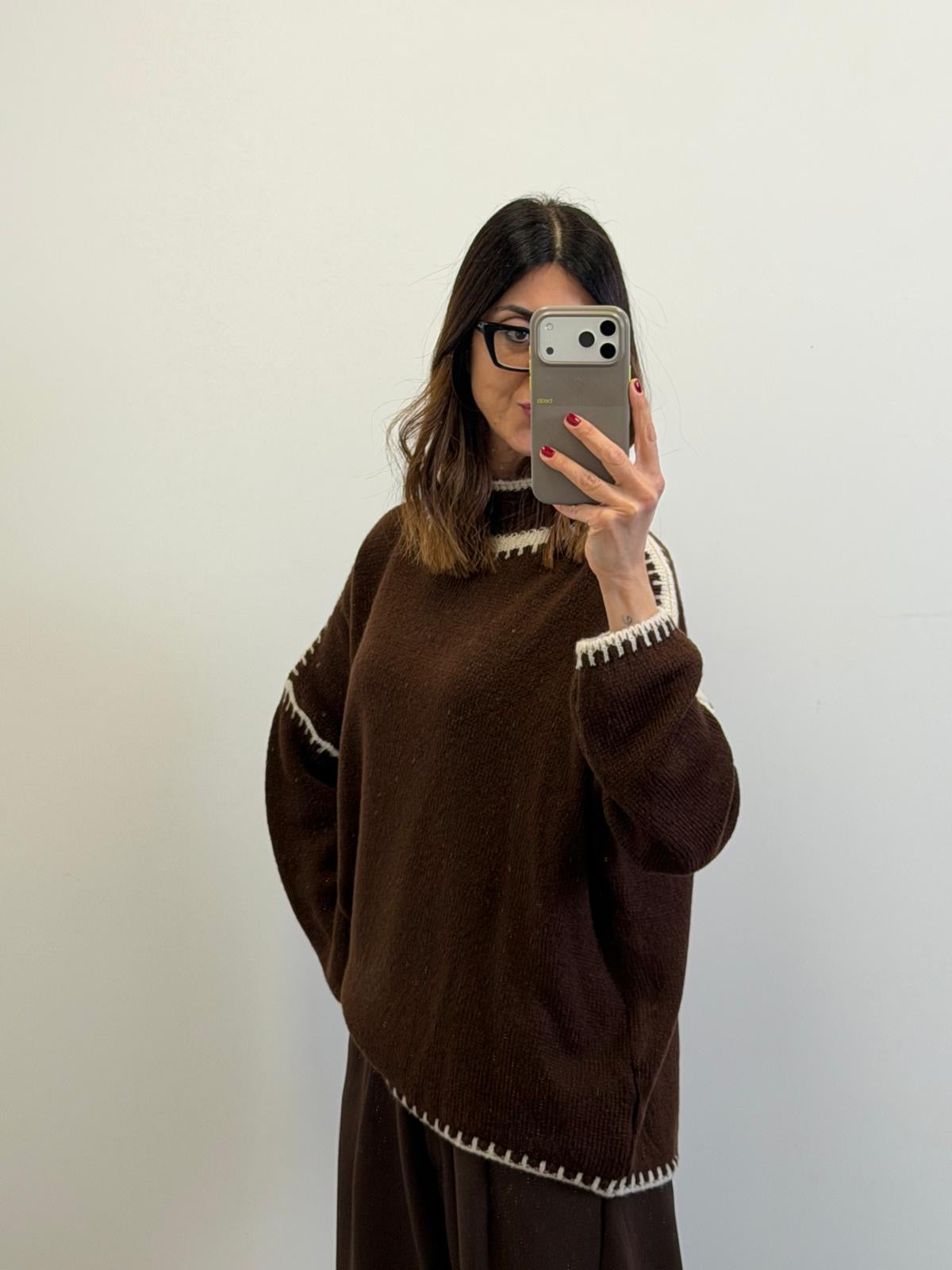 PULL SALISBURGO ciocco/burro