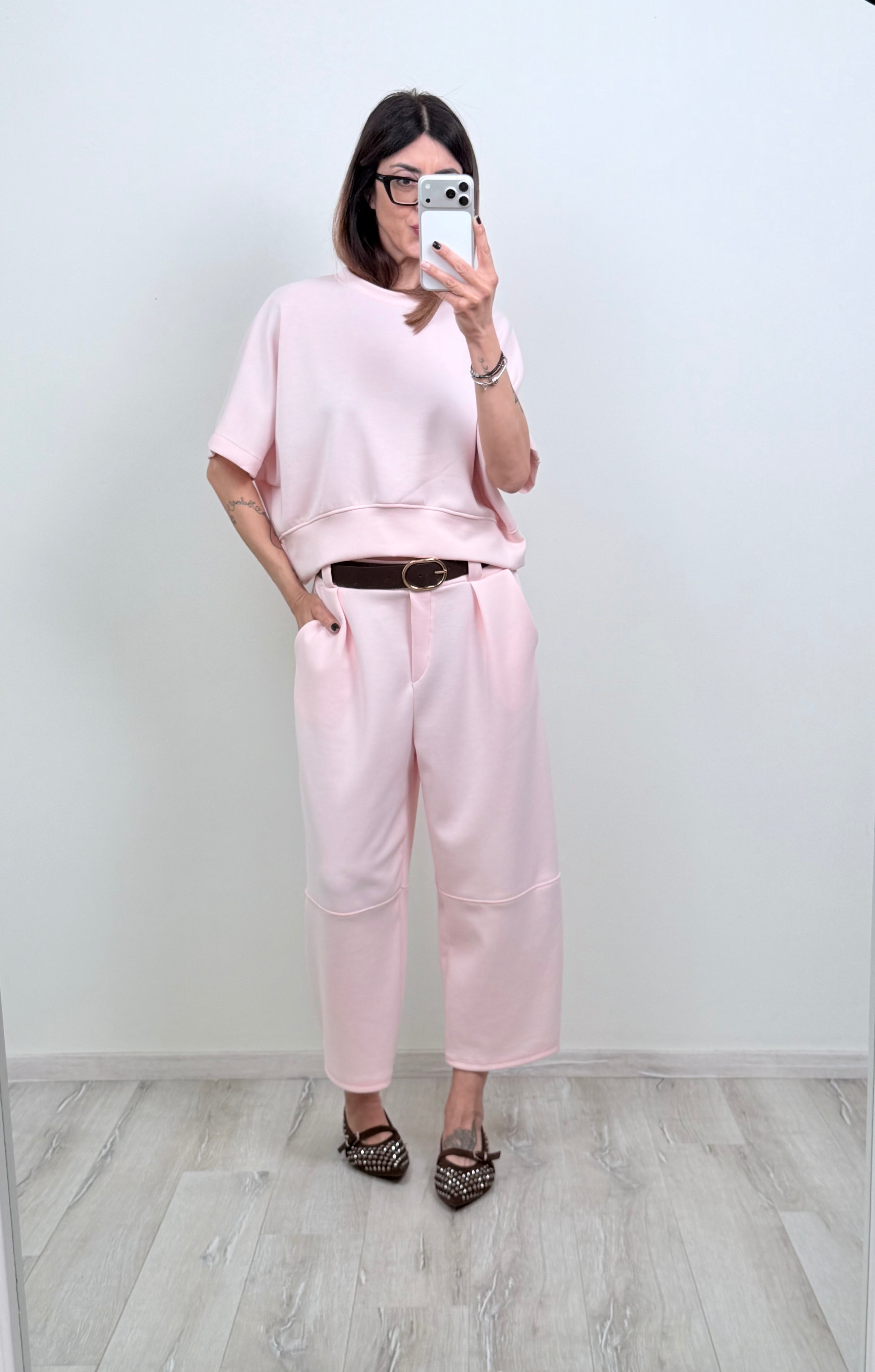 Felpa Siracusa rosa