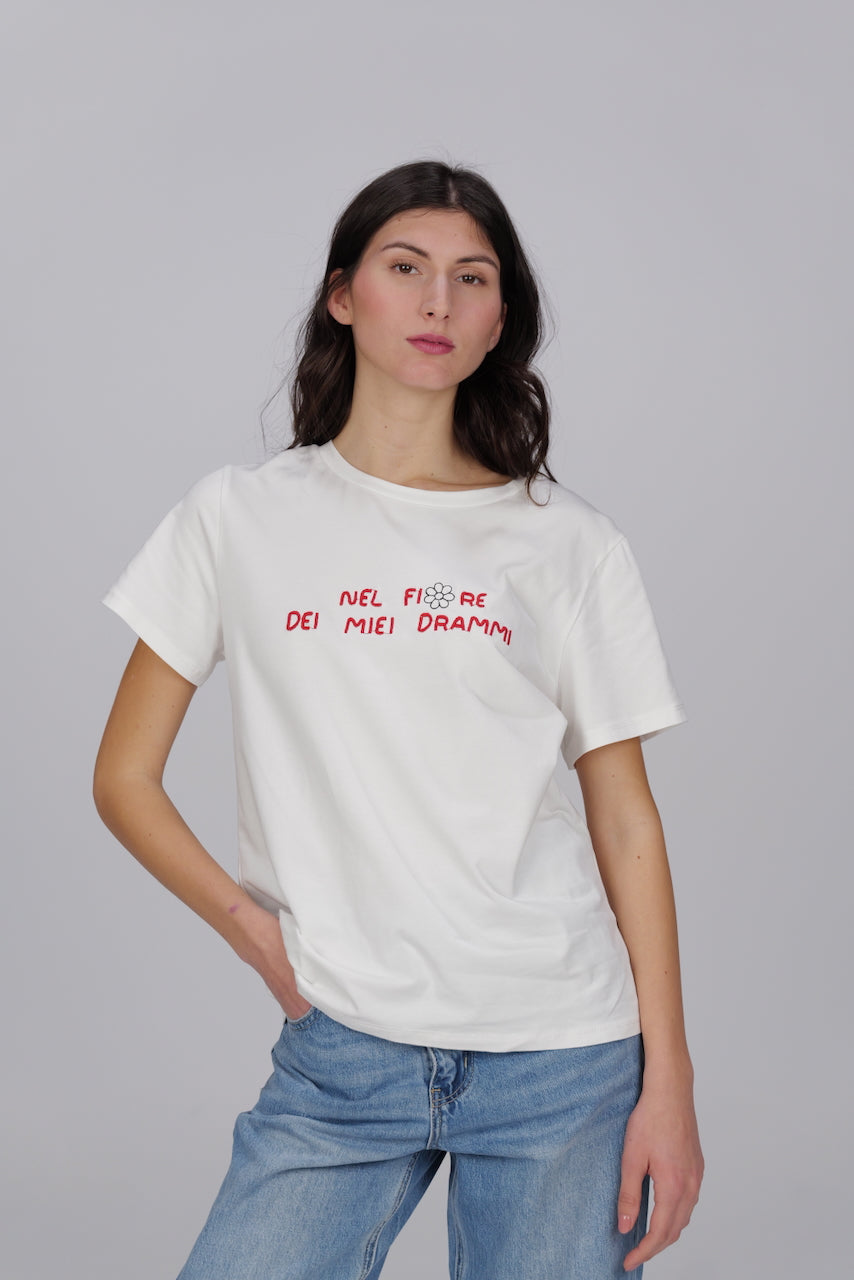 T-shirt NEL FIORE DEI MIEI DRAMMI