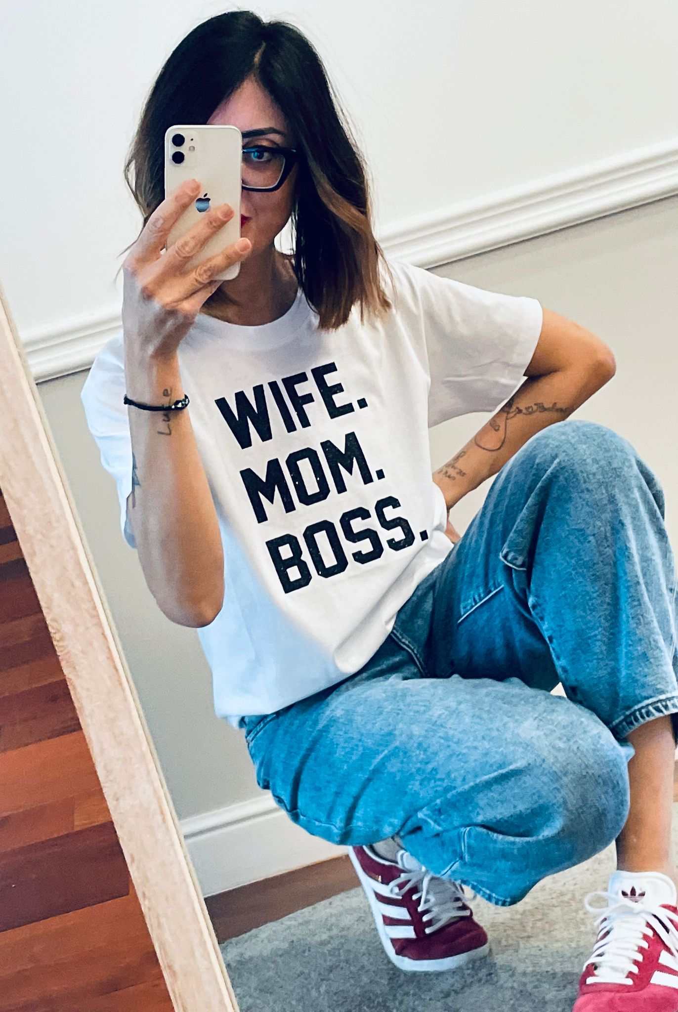 T-shirt Wife. Mom. Boss.
