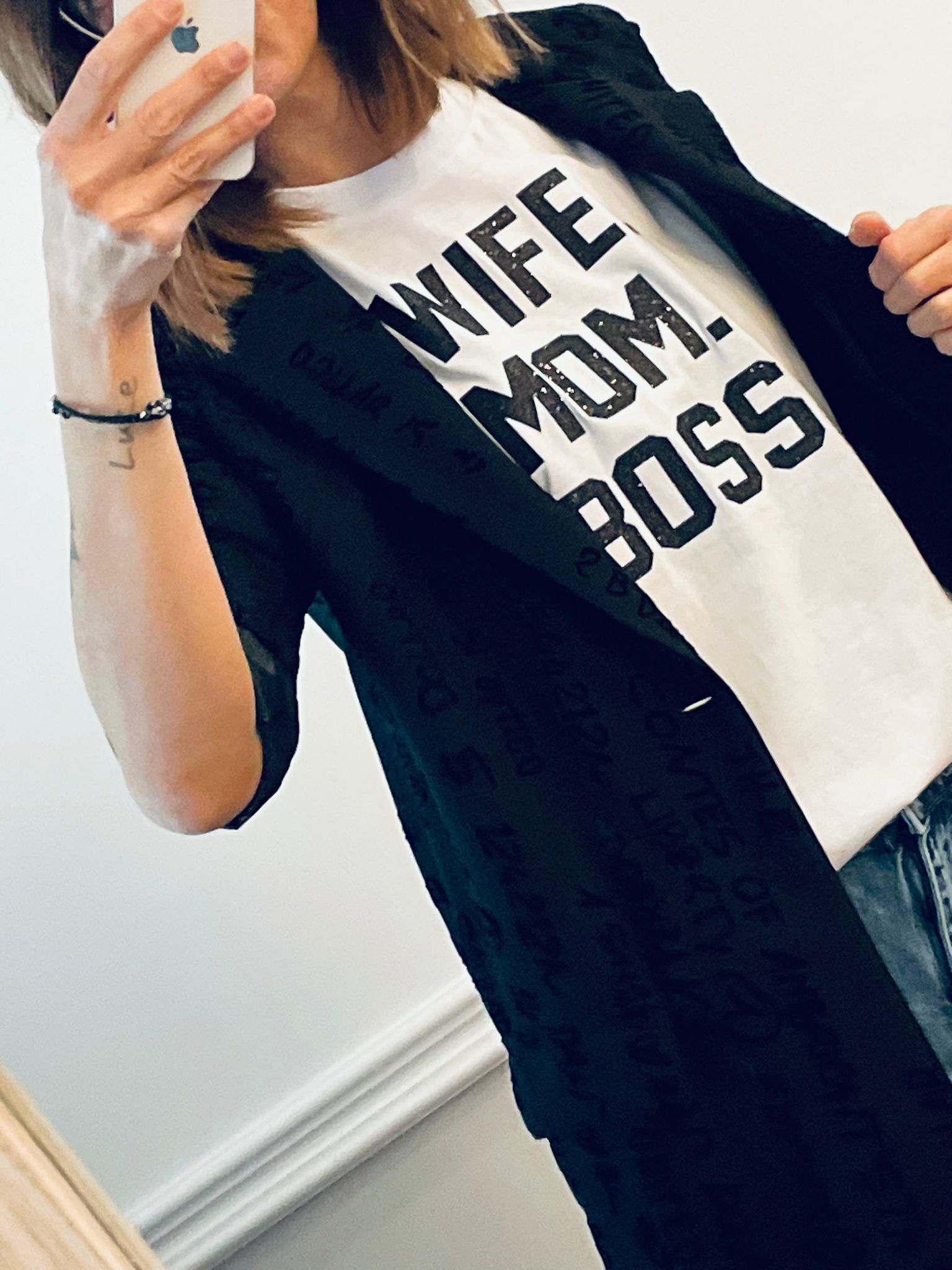 T-shirt Wife. Mom. Boss.