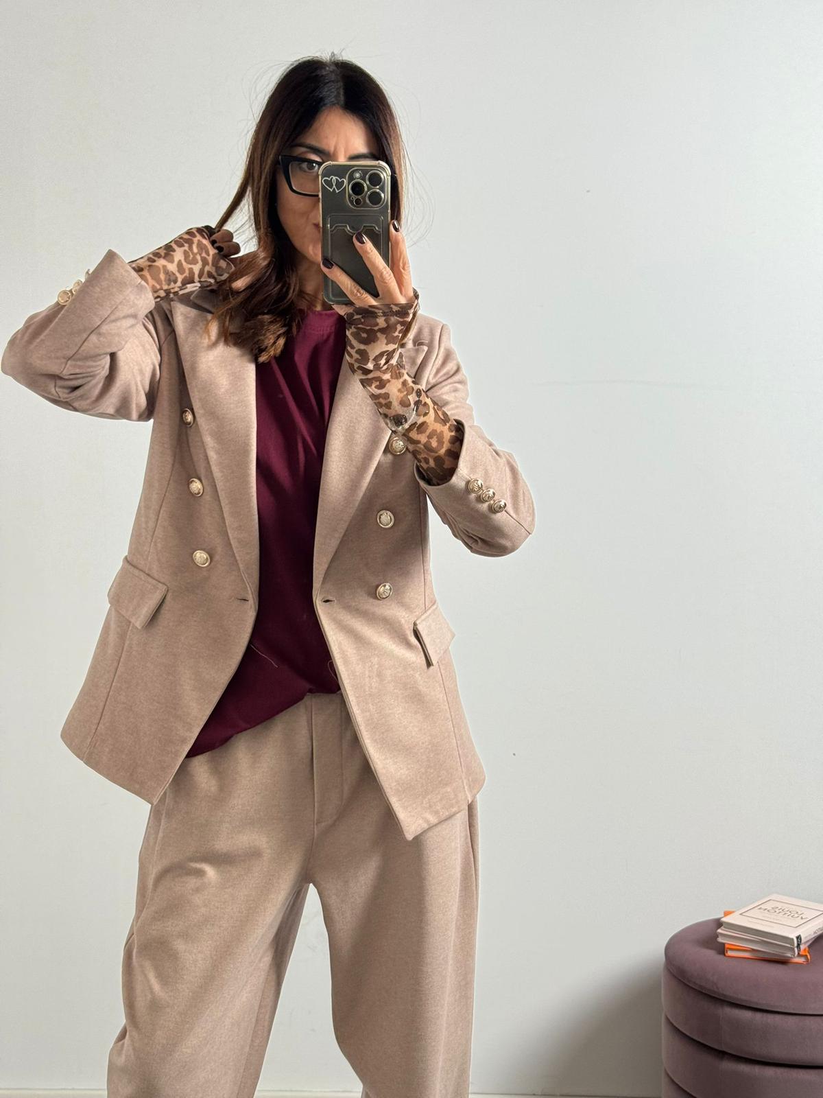 Pantalone Sidari in caldo panno burro