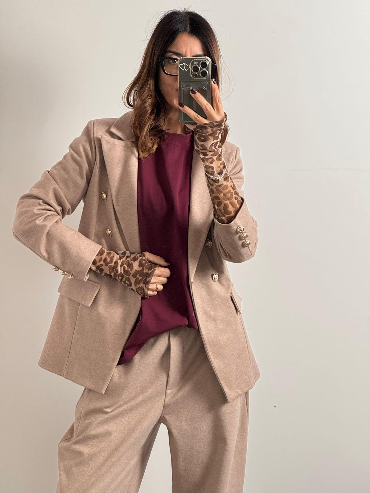 Pantalone Sidari in caldo panno burro