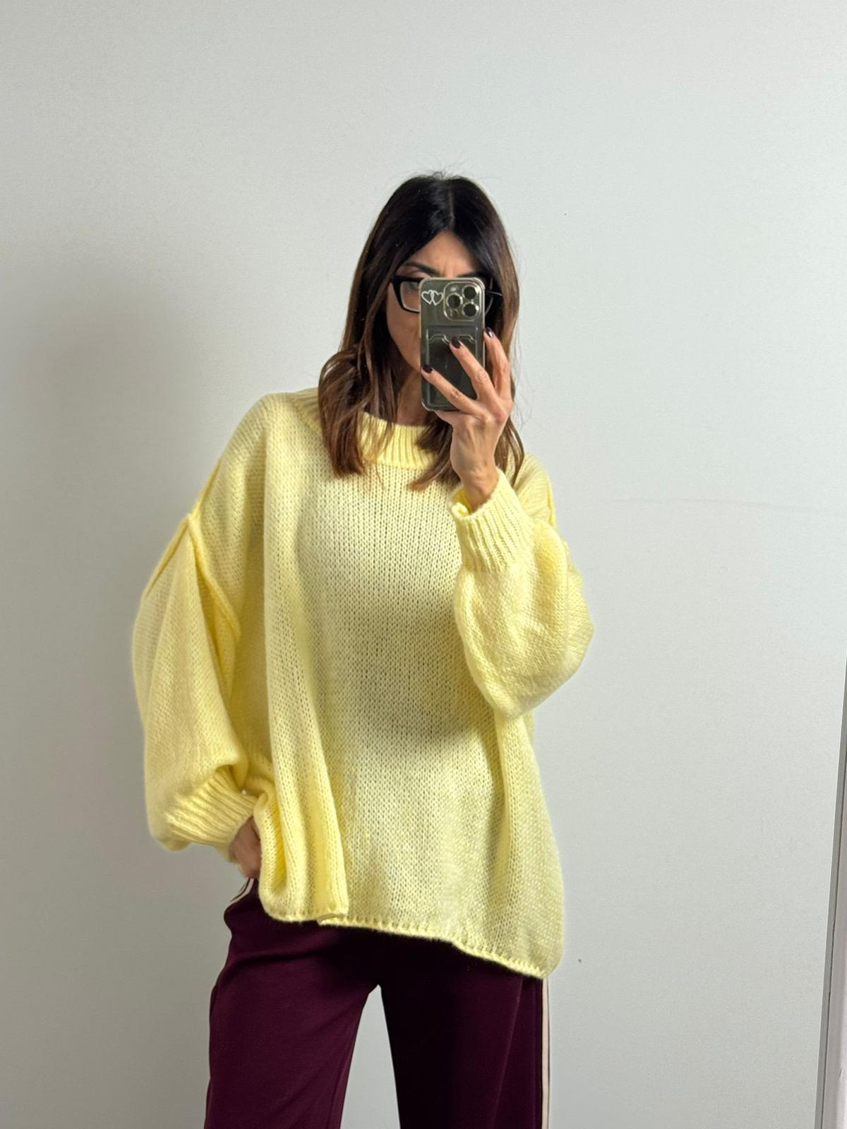 Pull Rovaniemi giallo