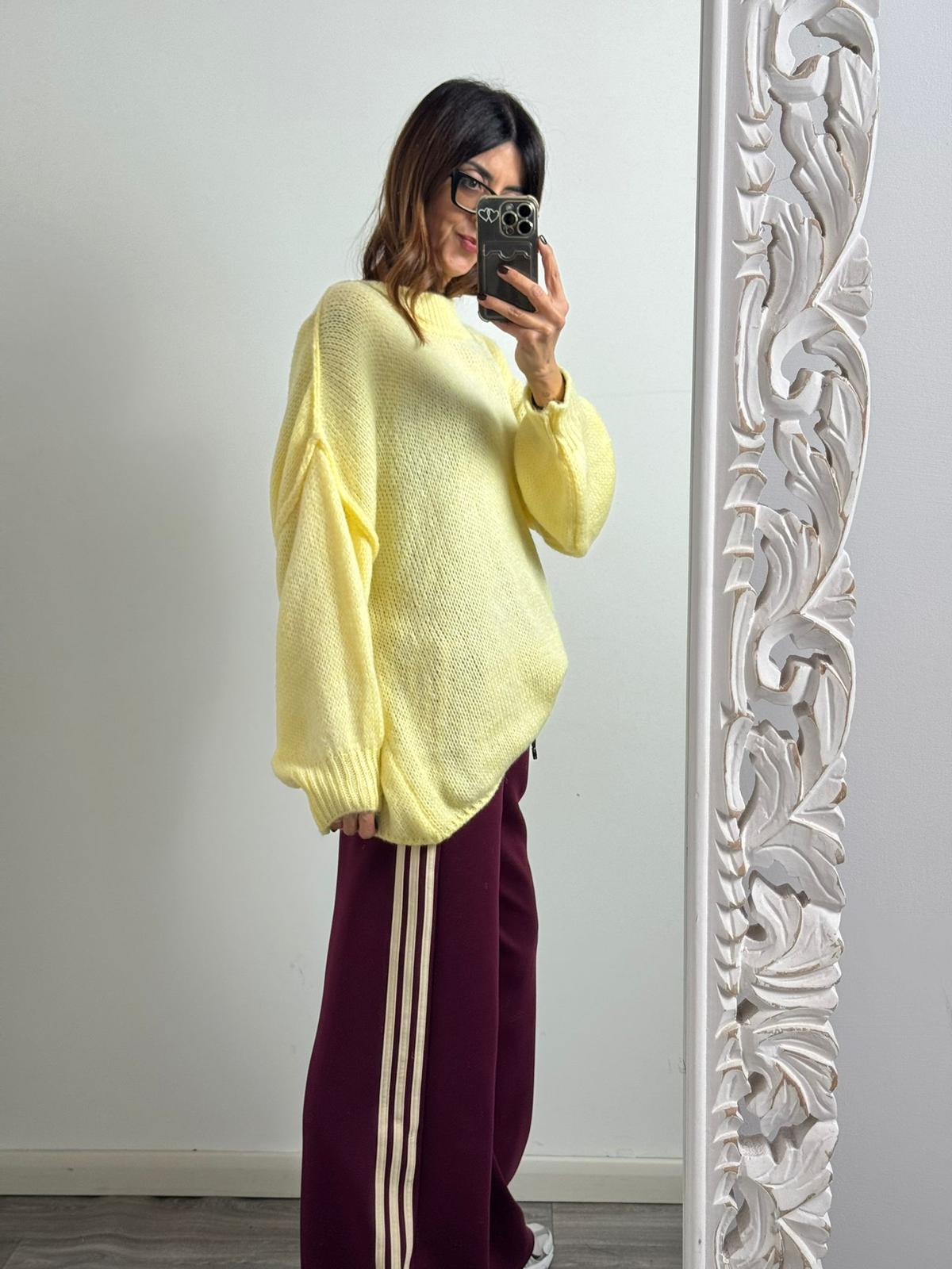 Pull Rovaniemi giallo