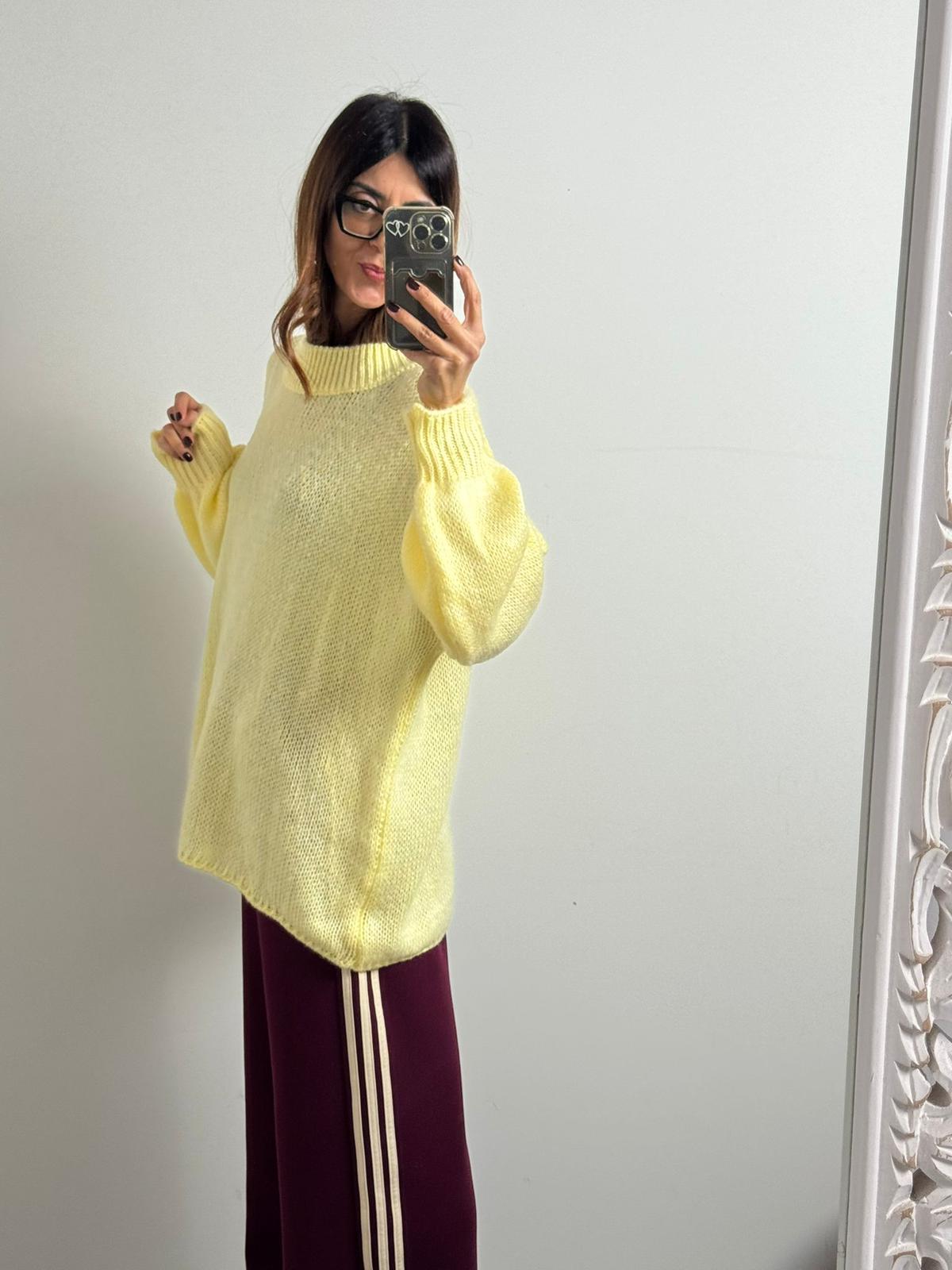 Pull Rovaniemi giallo