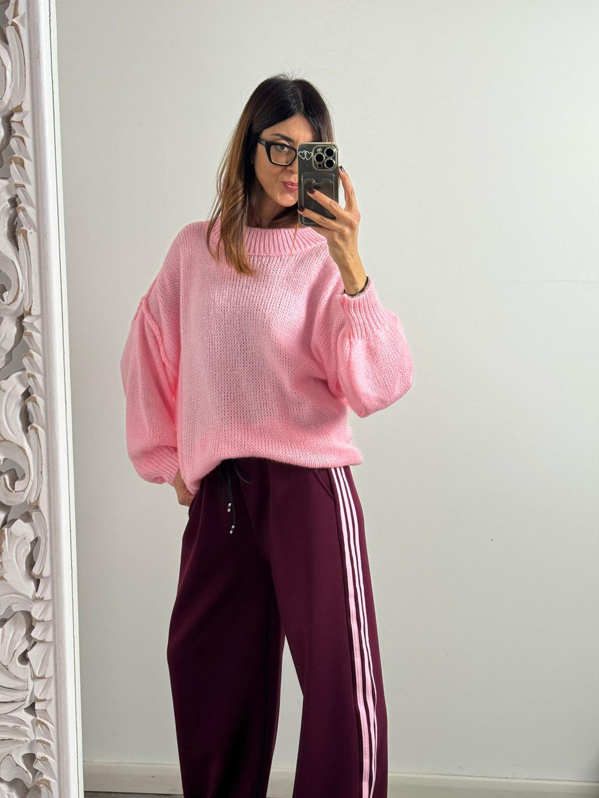 Pull Rovaniemi rosa bubble