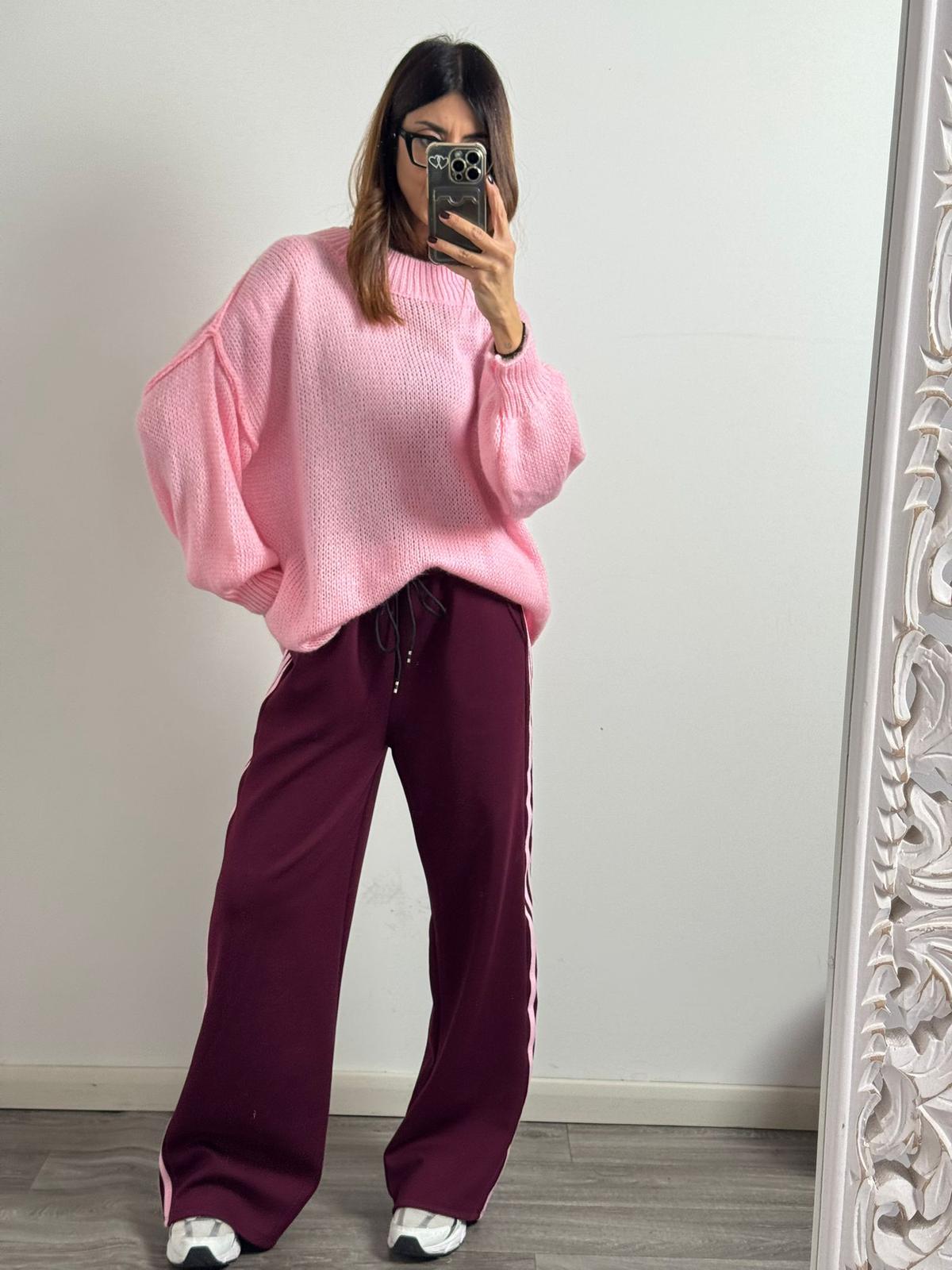 Panta Urban burgundy riga rosa