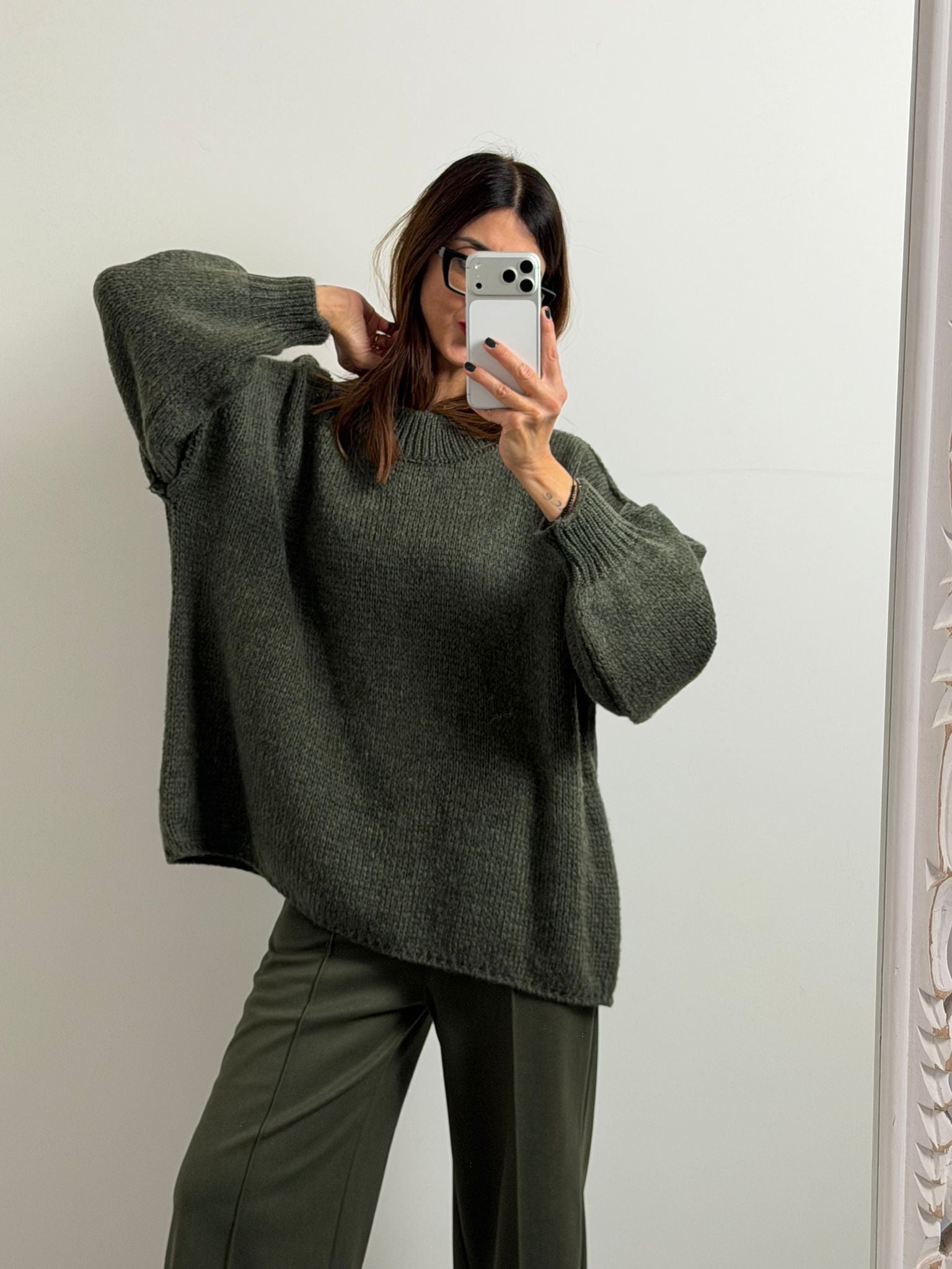 PULL ROVANIEMI VERDE.