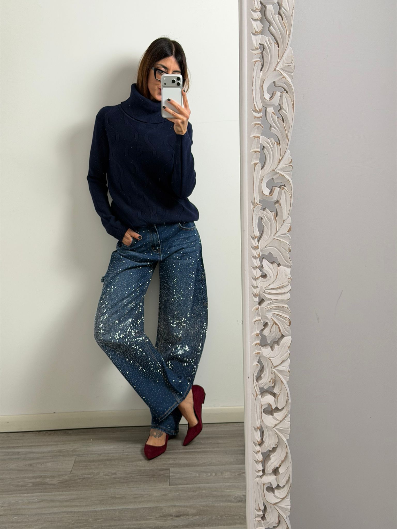 Denim Edimburgo glitter