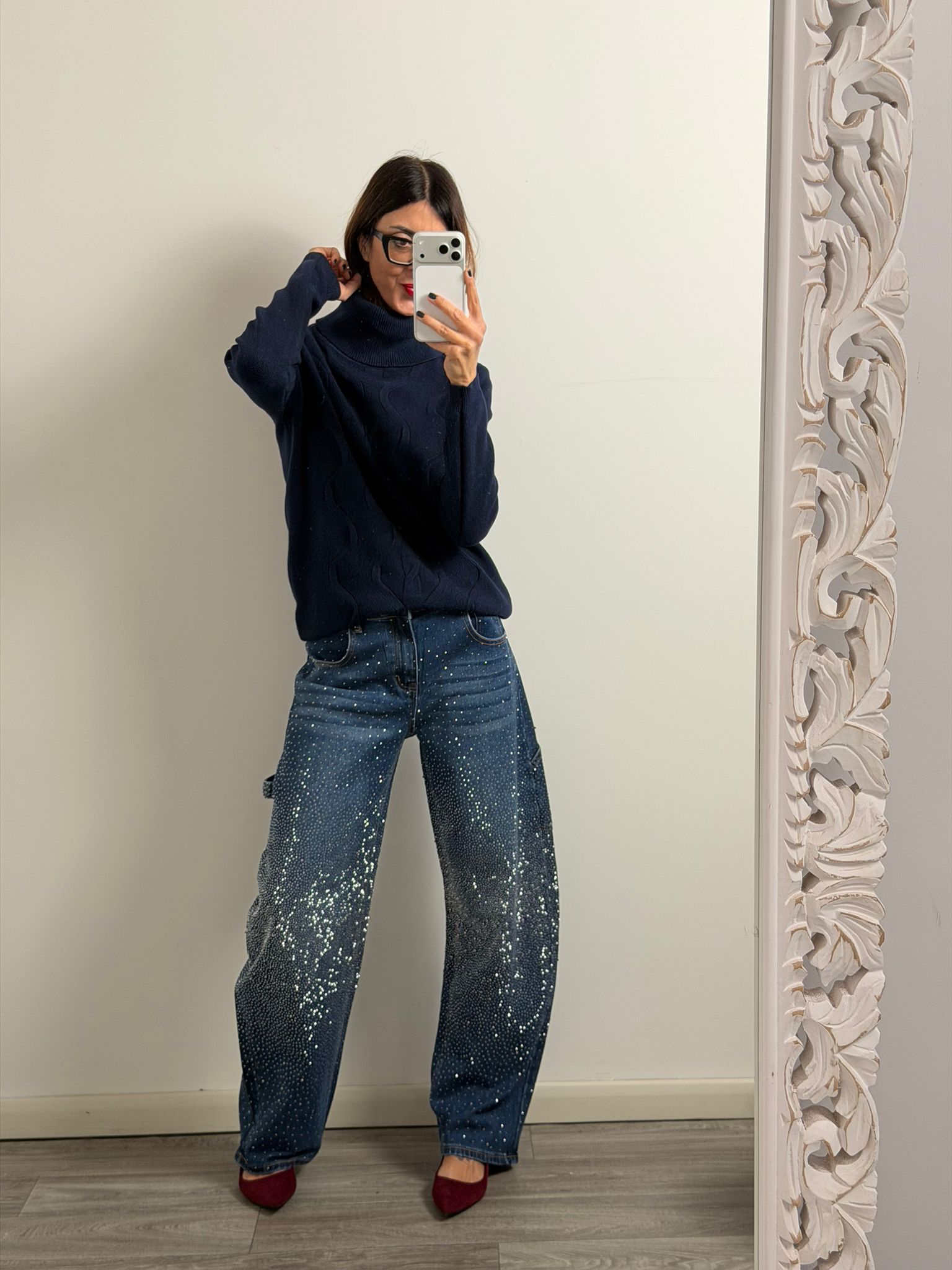 Denim Edimburgo glitter