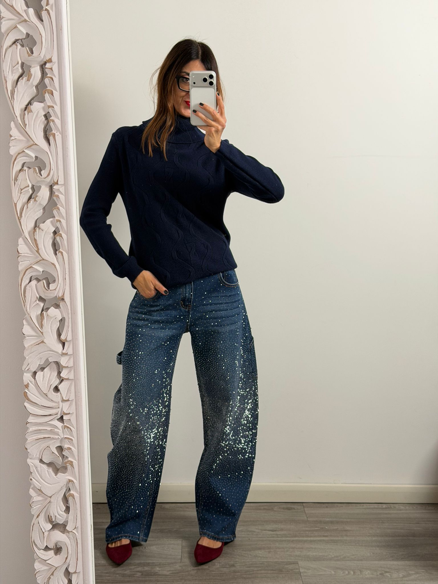 Denim Edimburgo glitter