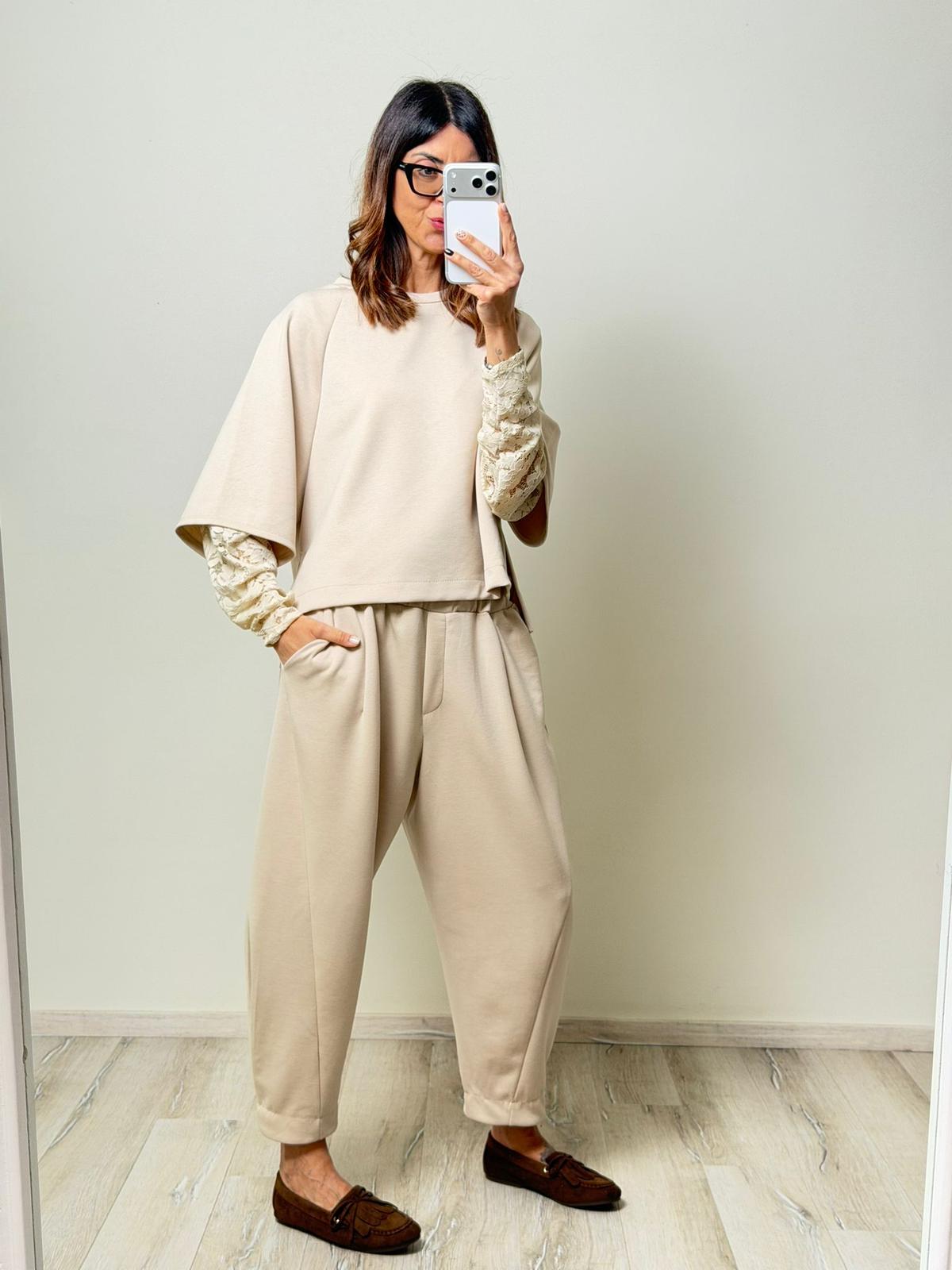 Pantalone Gallipoli beige
