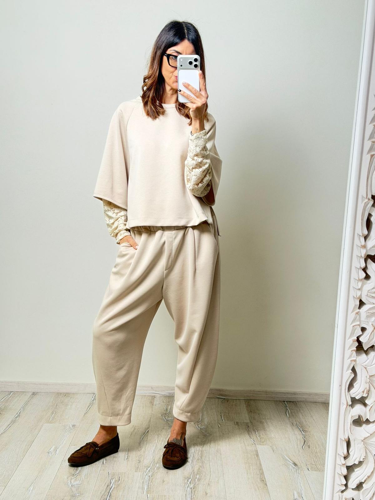 Pantalone Gallipoli beige