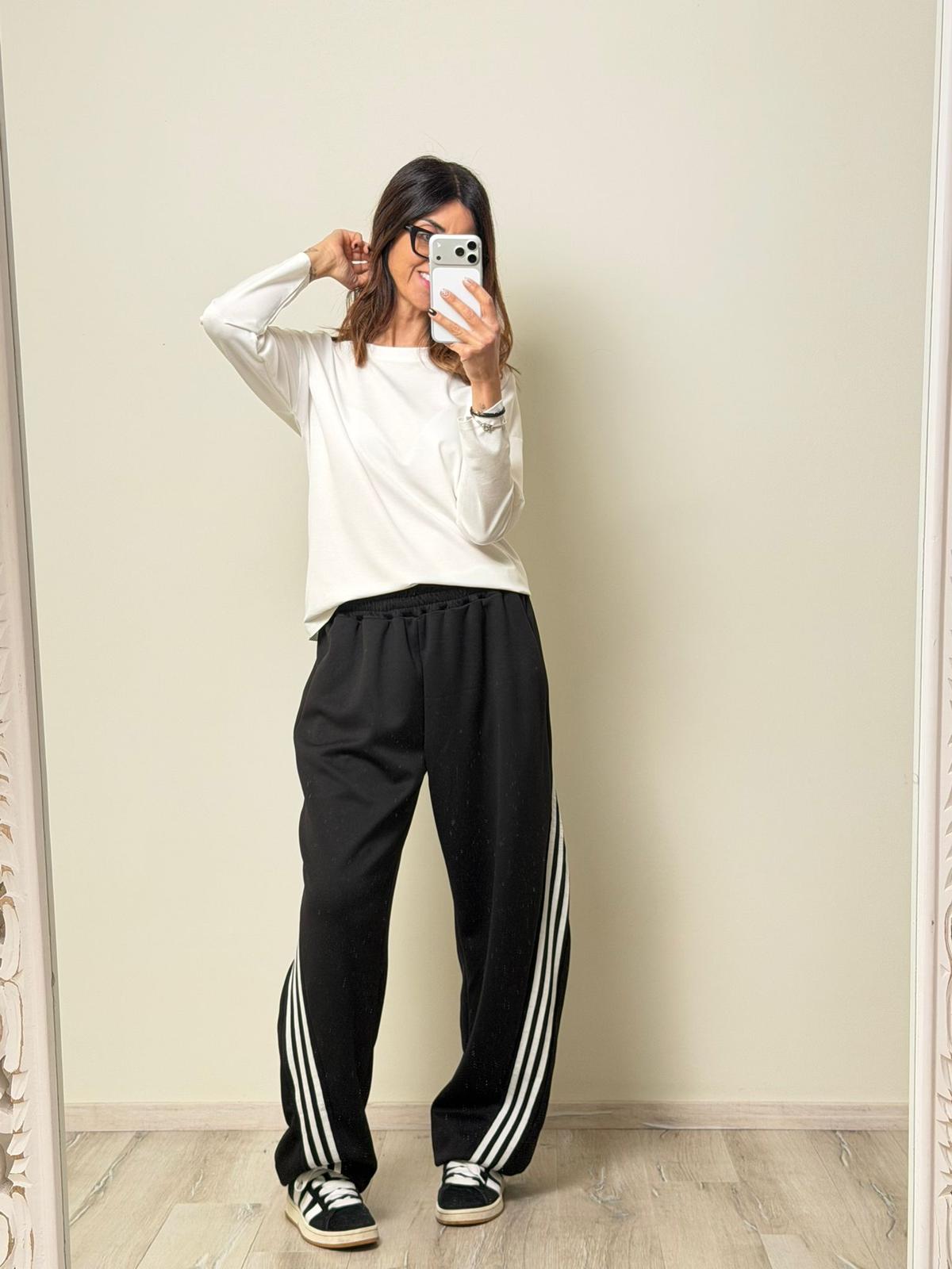 T-shirt Capri manica lunga