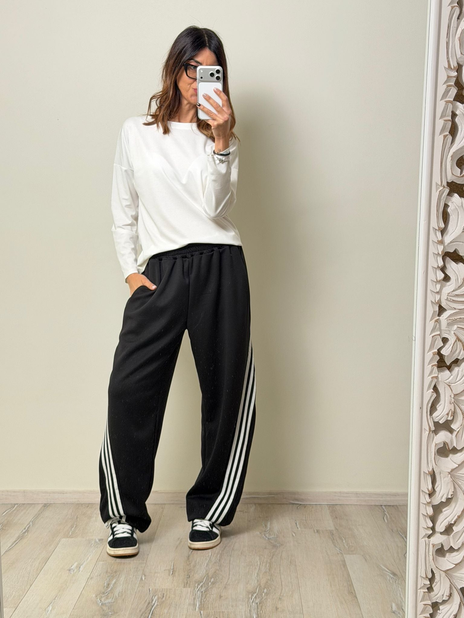 T-shirt Capri manica lunga