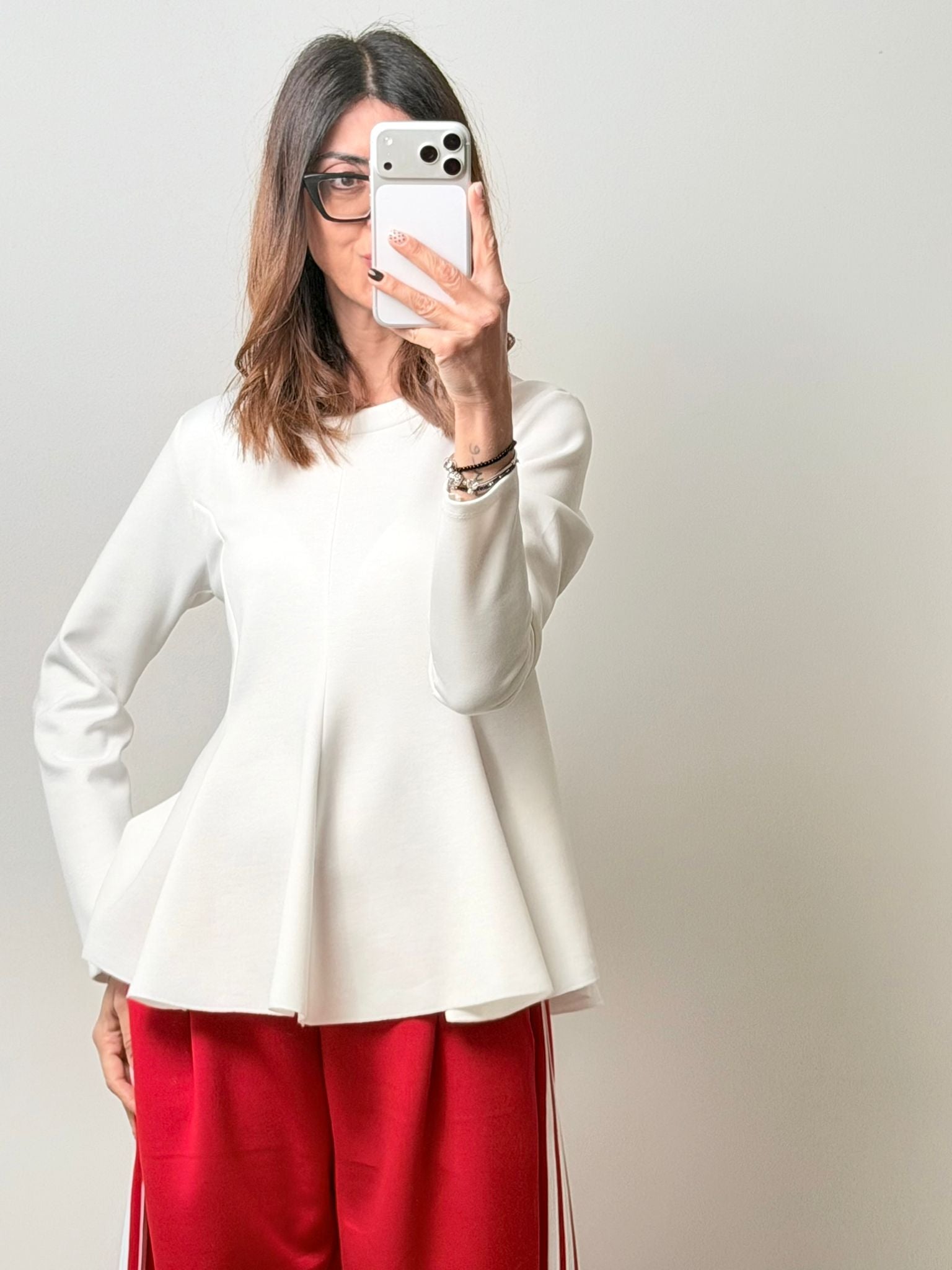 Maglia Pechino bianca