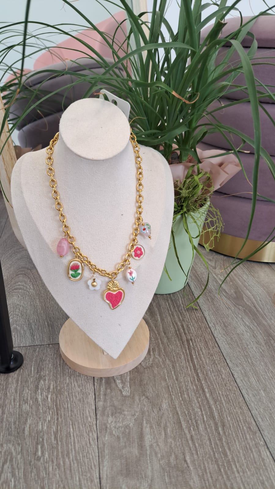 Collana Pink Heart