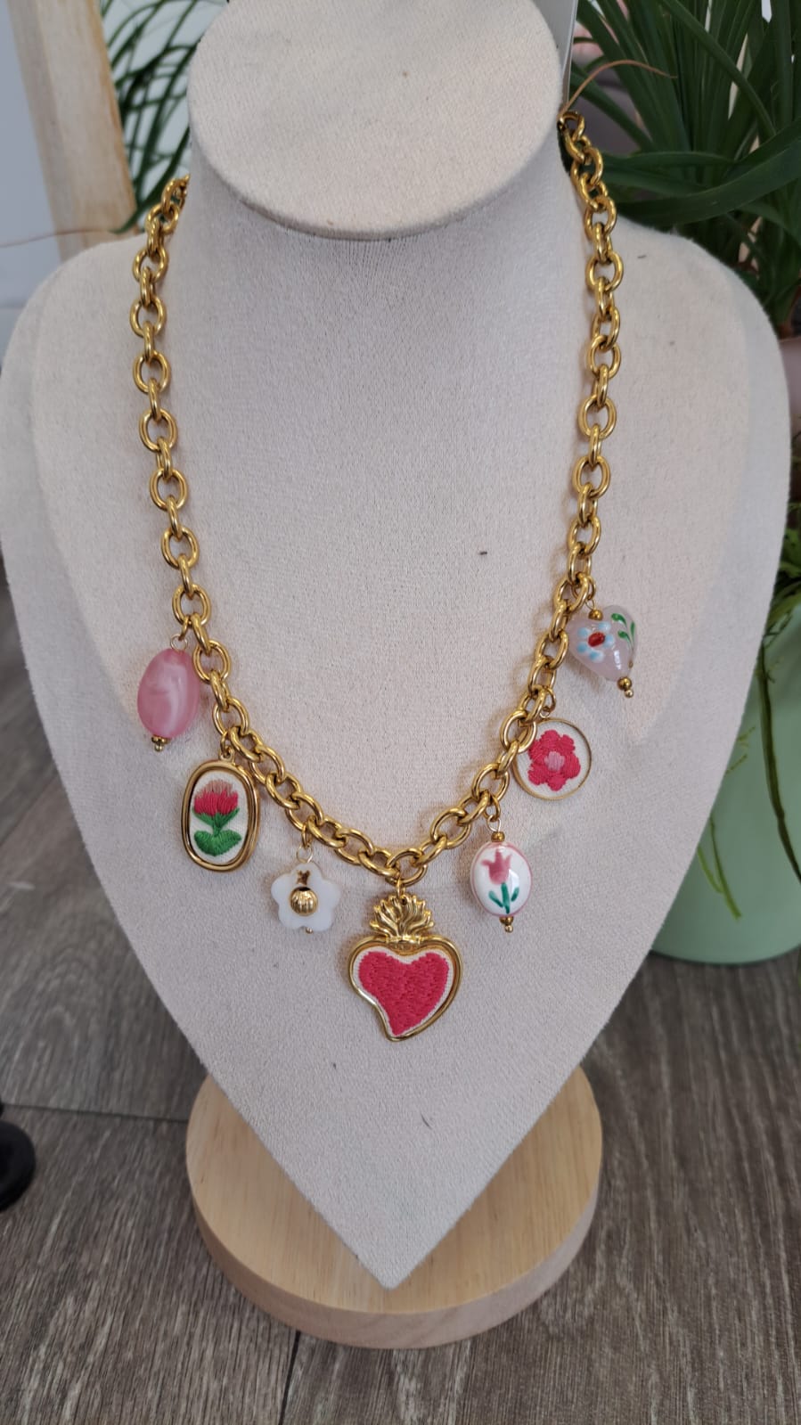 Collana Pink Heart