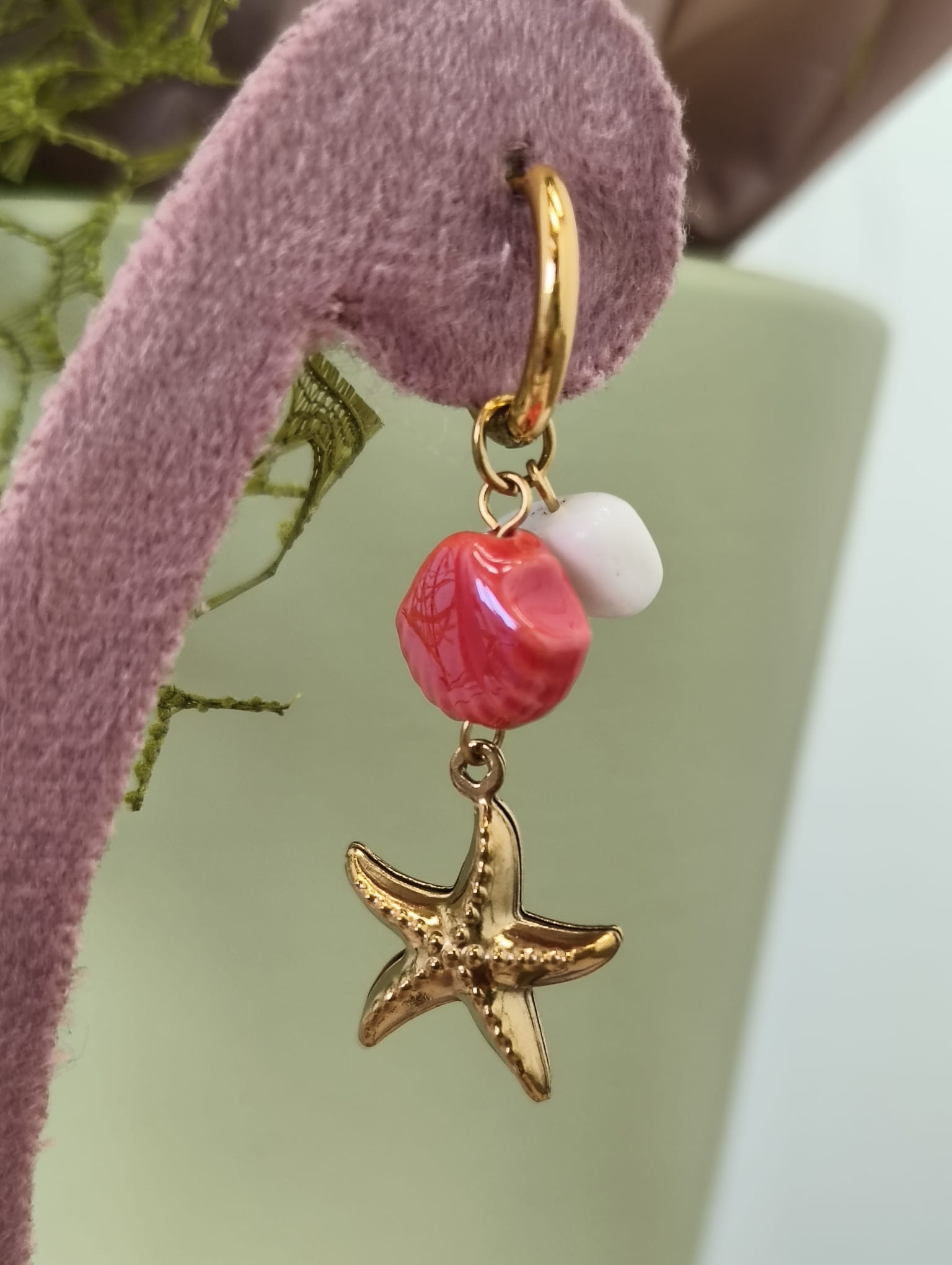 Orecchini Corallo