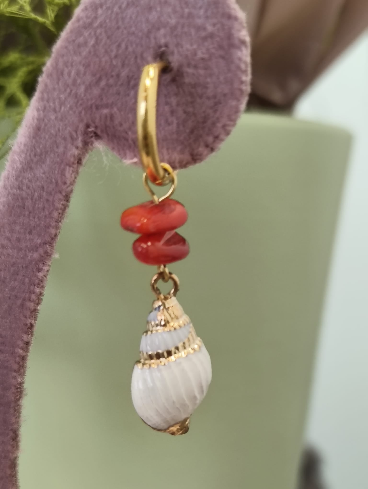 Orecchini Corallo
