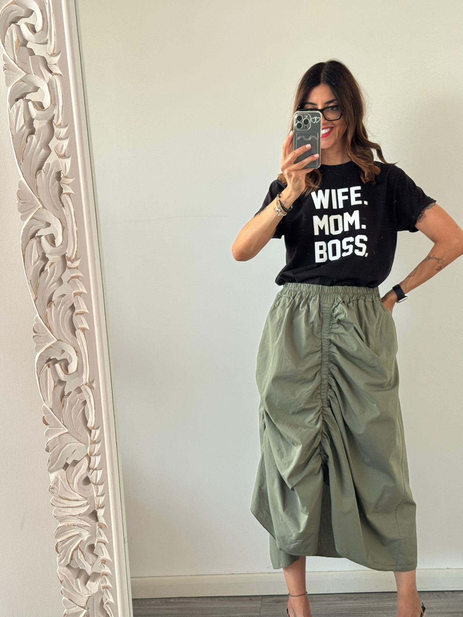 T-shirt Wife. Mom. Boss.