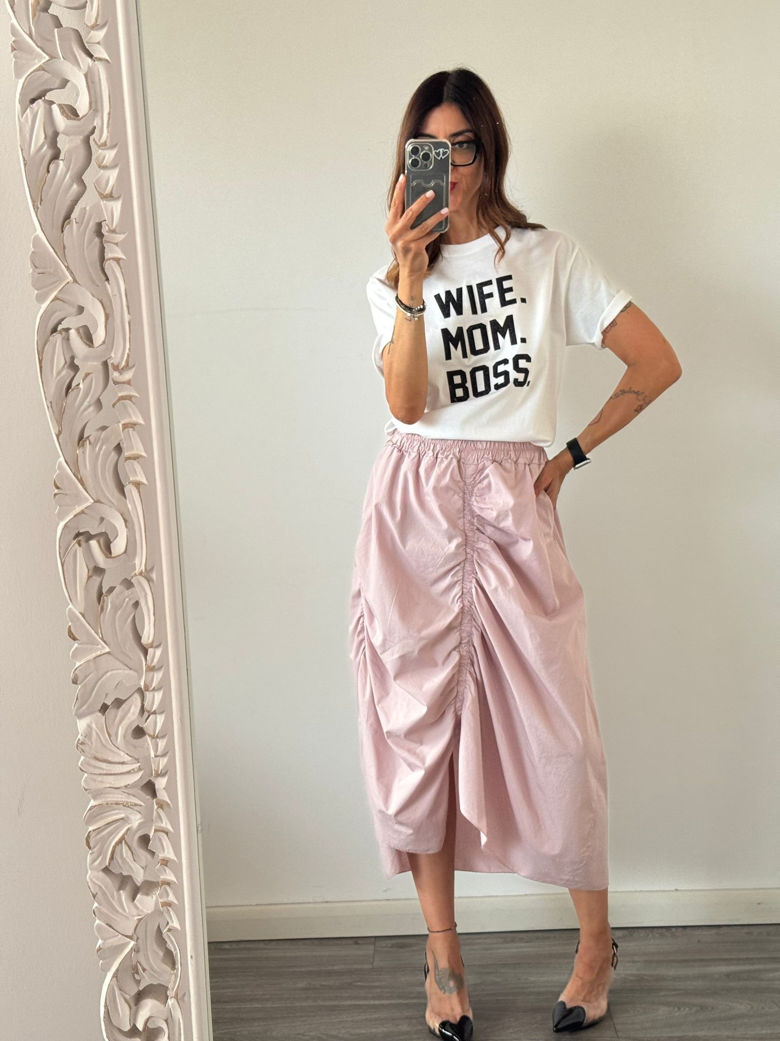 T-shirt Wife. Mom. Boss.