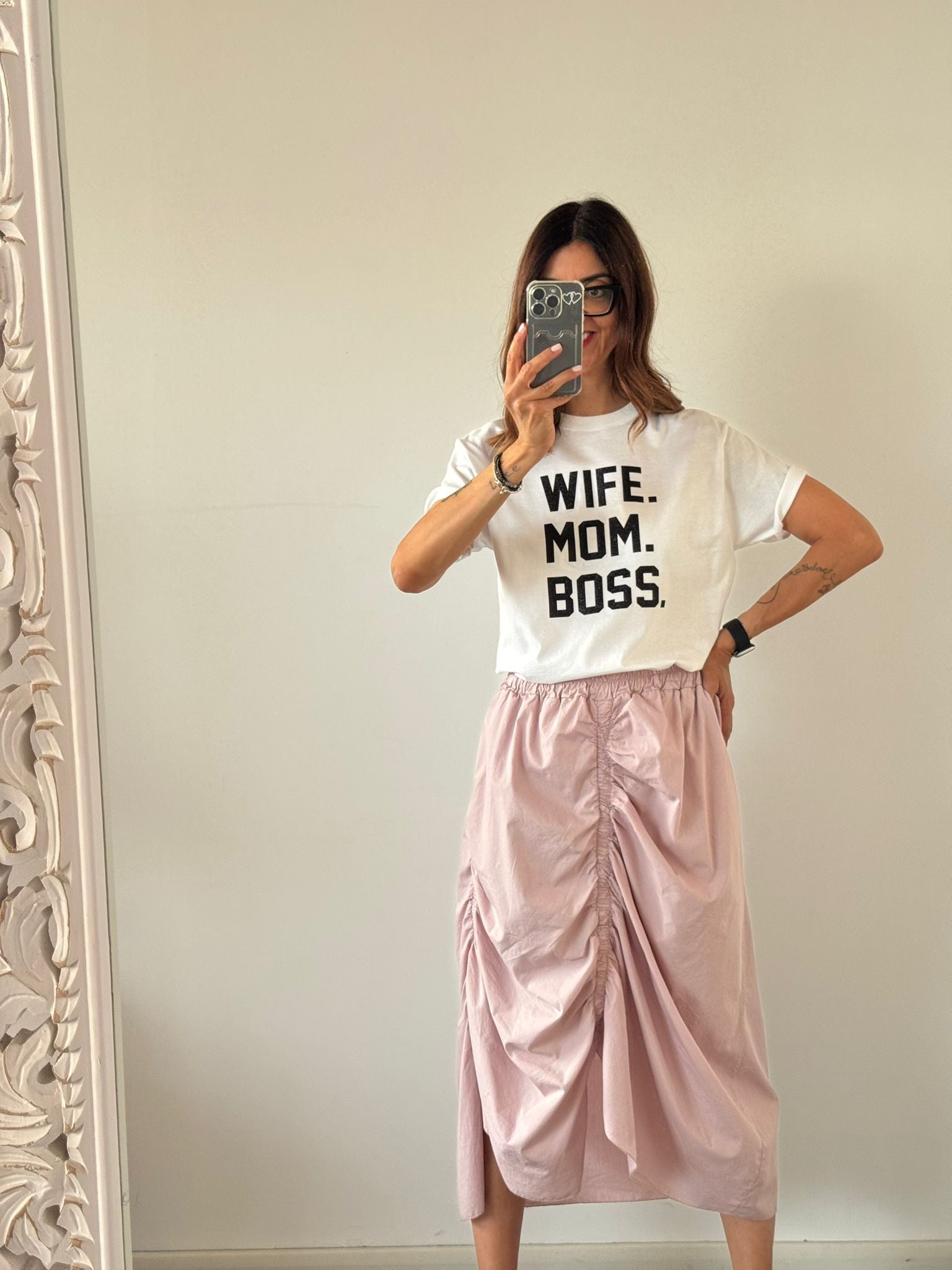 T-shirt Wife. Mom. Boss.