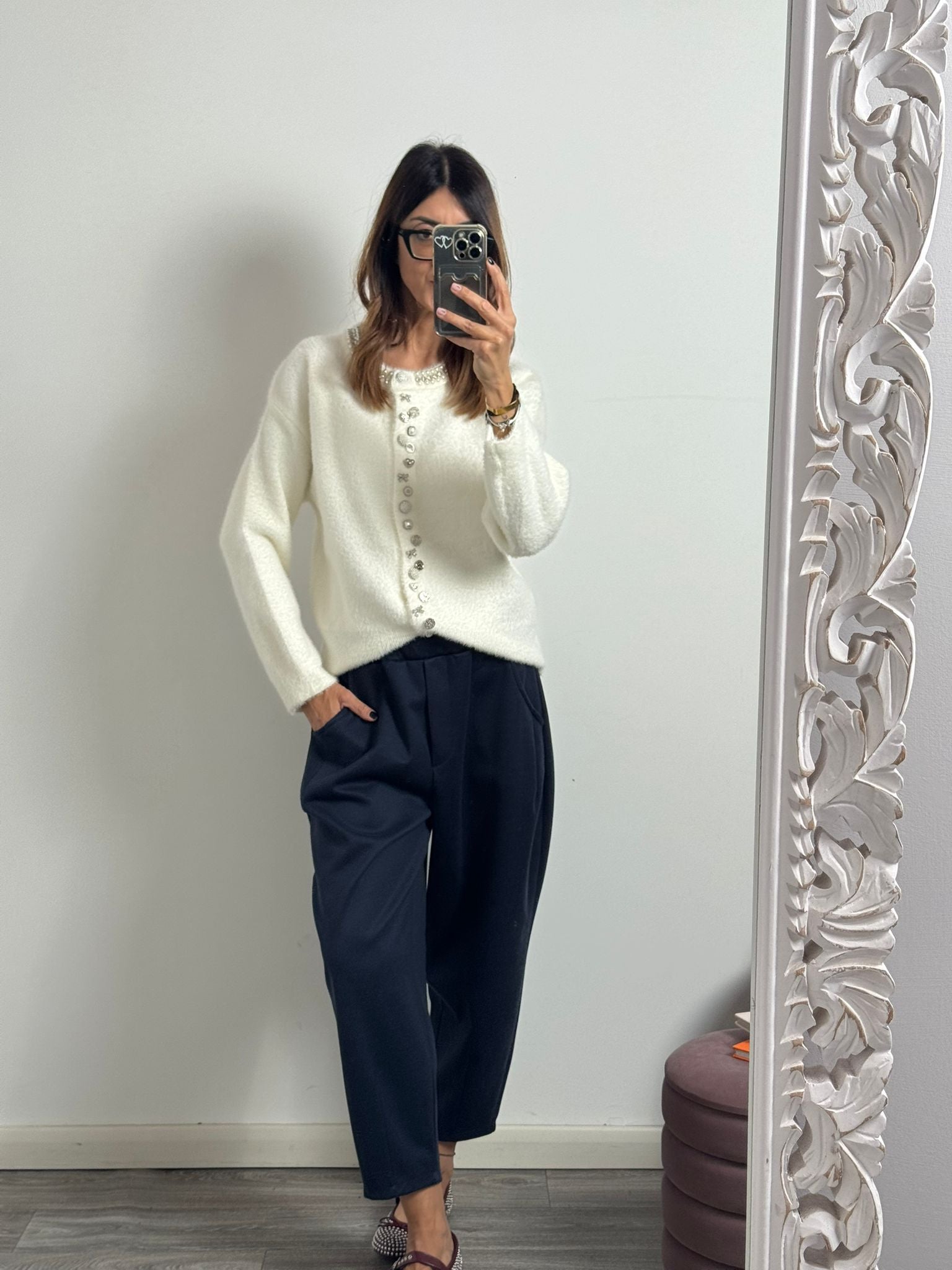 Pantalone Sidari in caldo panno