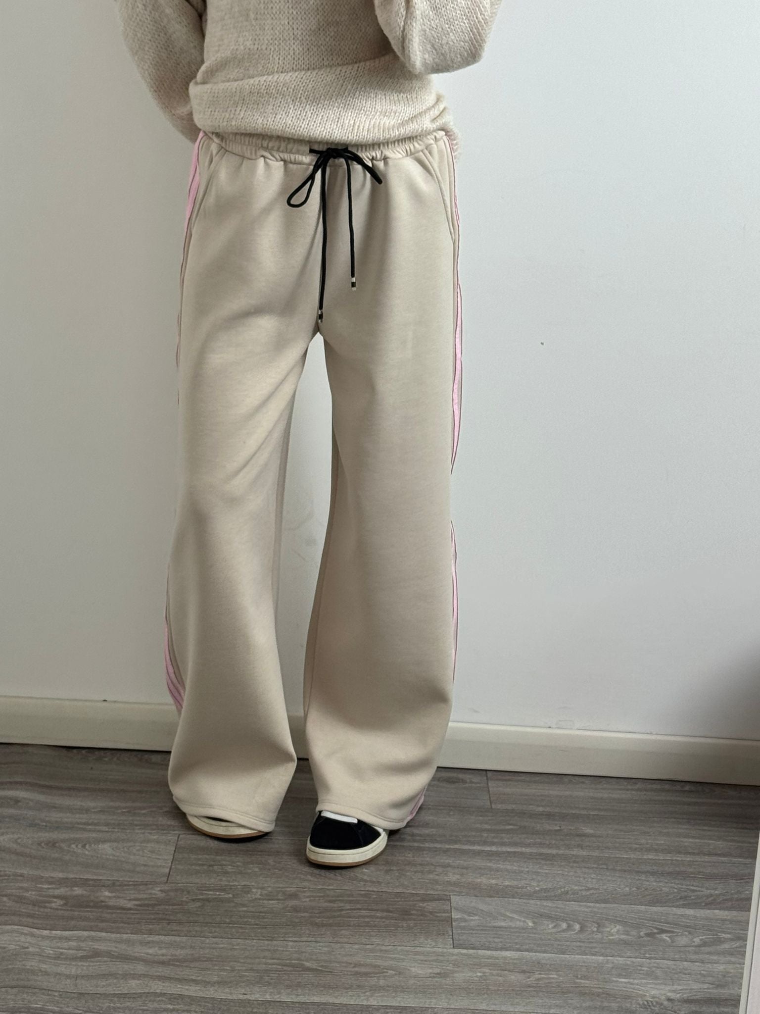 Panta Urban burro riga rosa