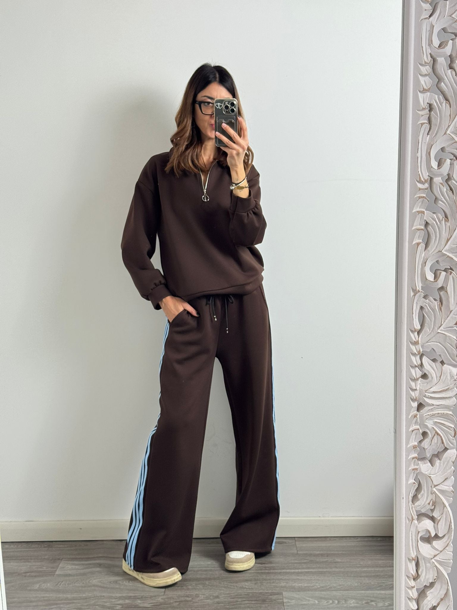 Panta Urban ciocco riga celeste