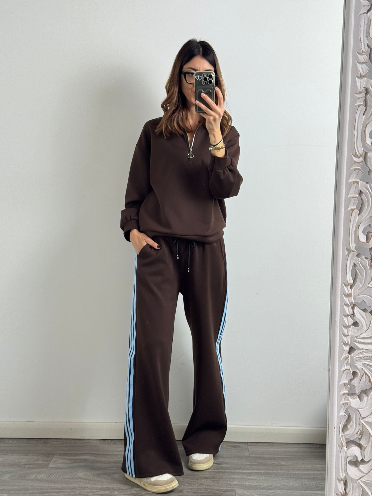 Panta Urban ciocco riga celeste