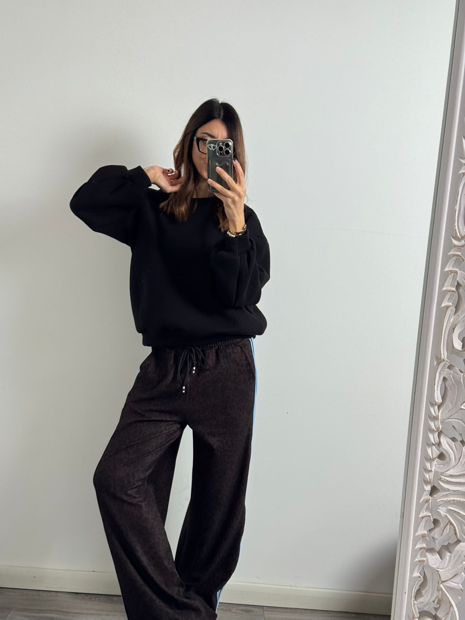 Felpa Street girocollo felpato in preordine