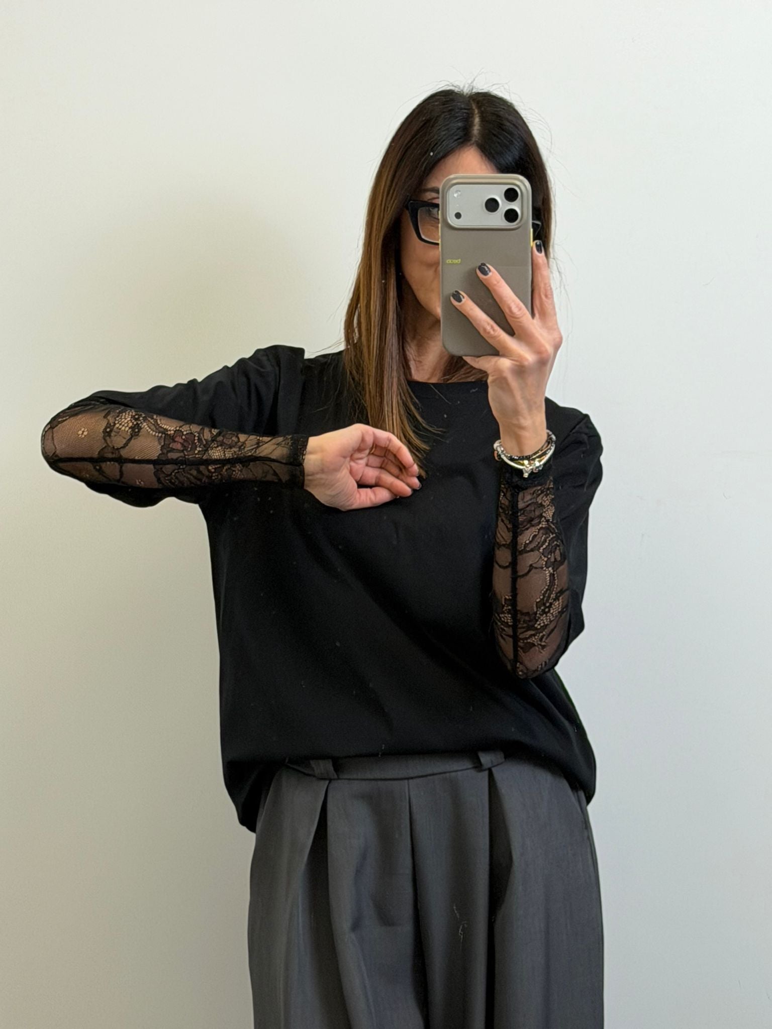 T-shirt Lace