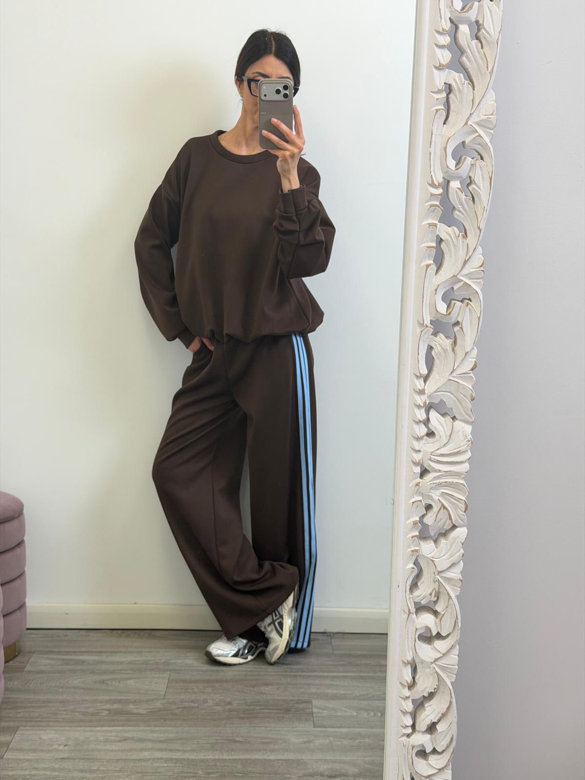 Panta Urban ciocco riga celeste