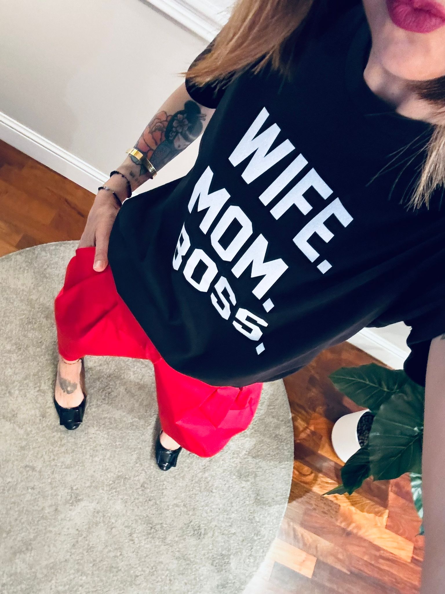 T-shirt Wife. Mom. Boss.
