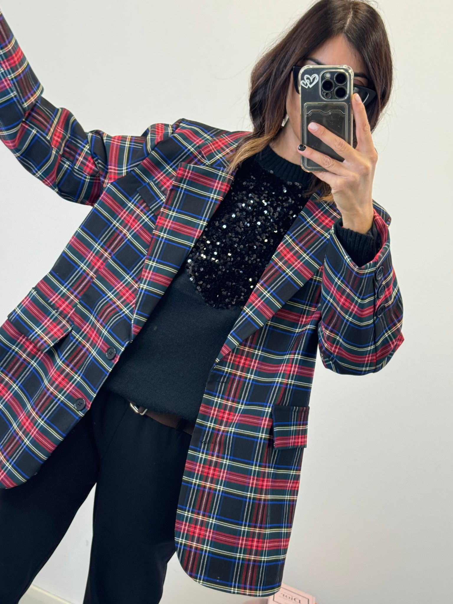 Giacca Tartan