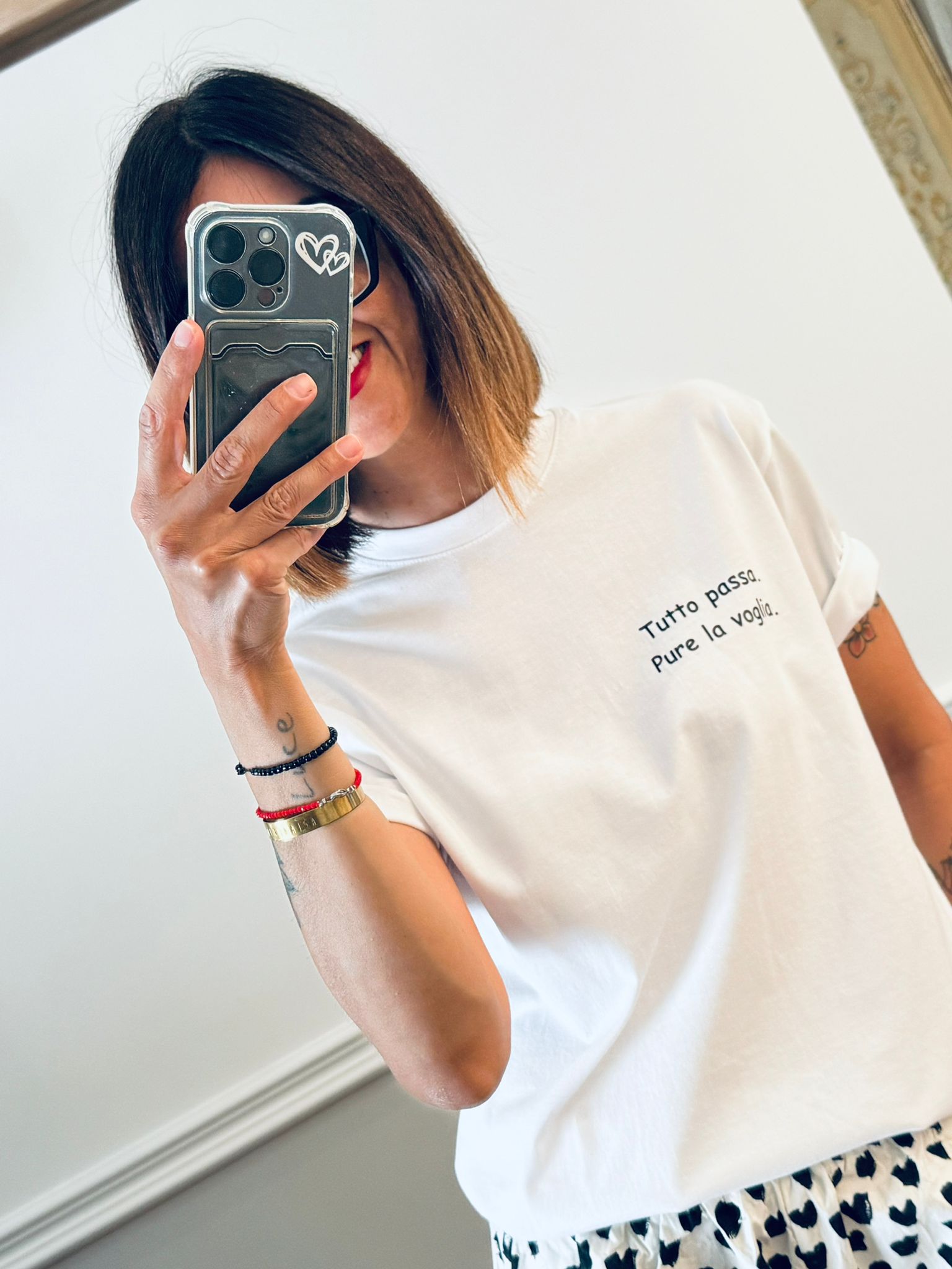 T-shirt TUTTO PASSA. PURE LA VOGLIA.