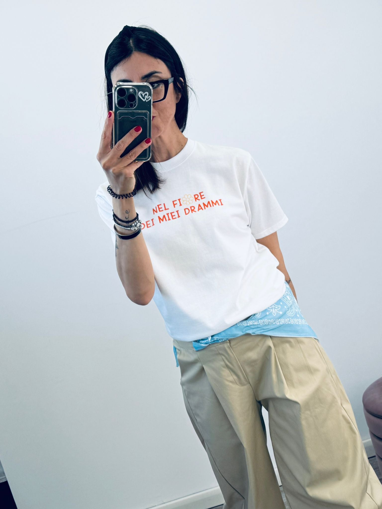 T-shirt Nel fiore dei miei drammi