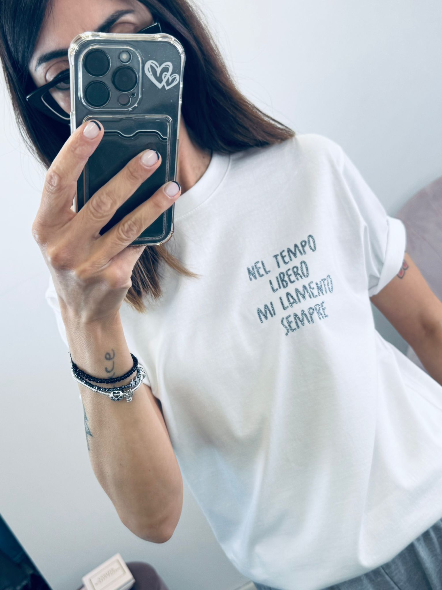 T-shirt Nel tempo libero mi lamento sempre