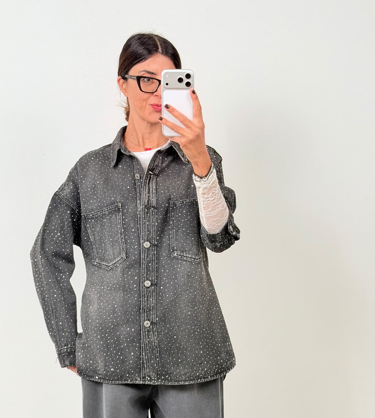 Camicia Erice Denim Grey
