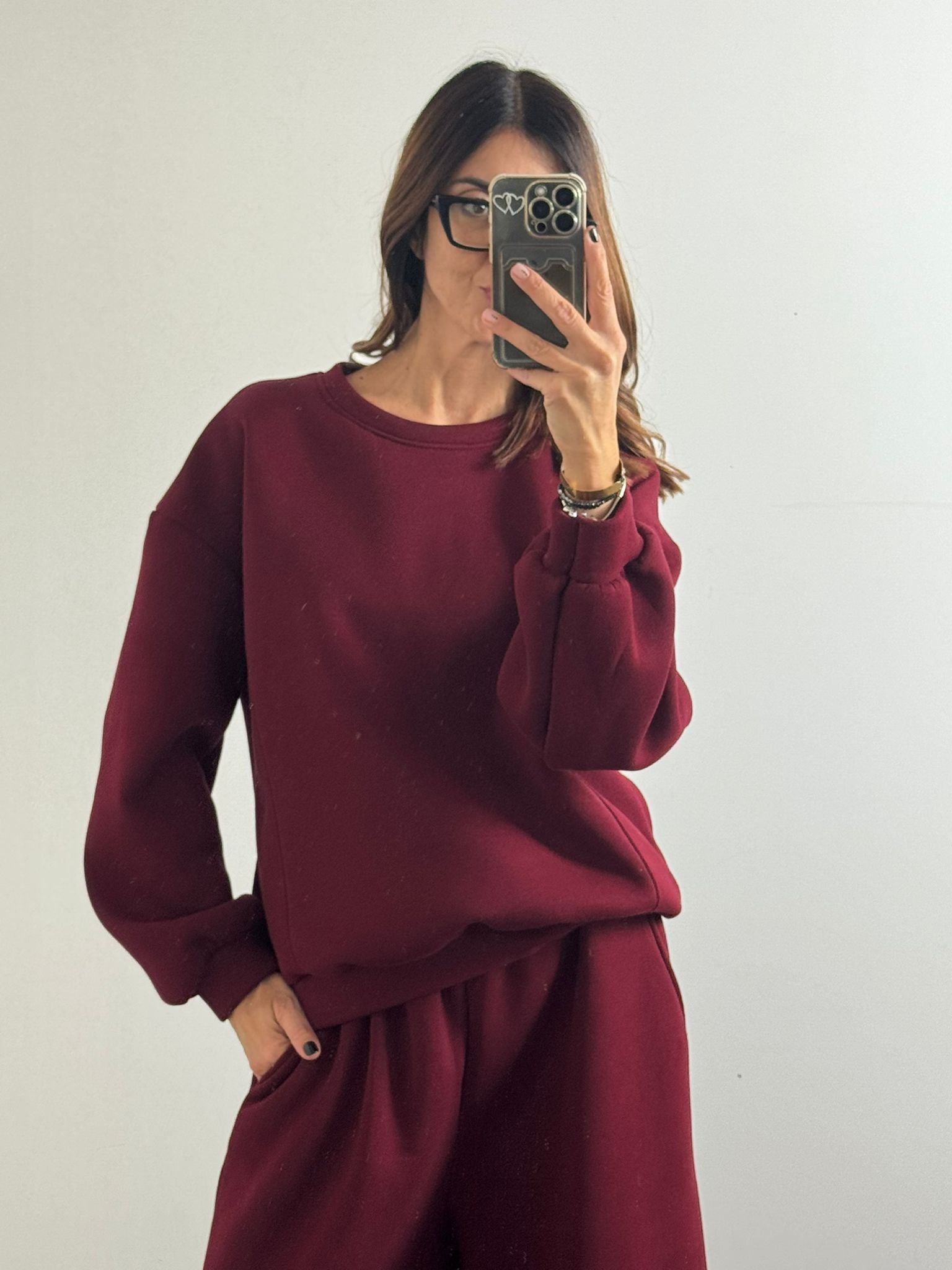 Felpa Street girocollo felpato in preordine