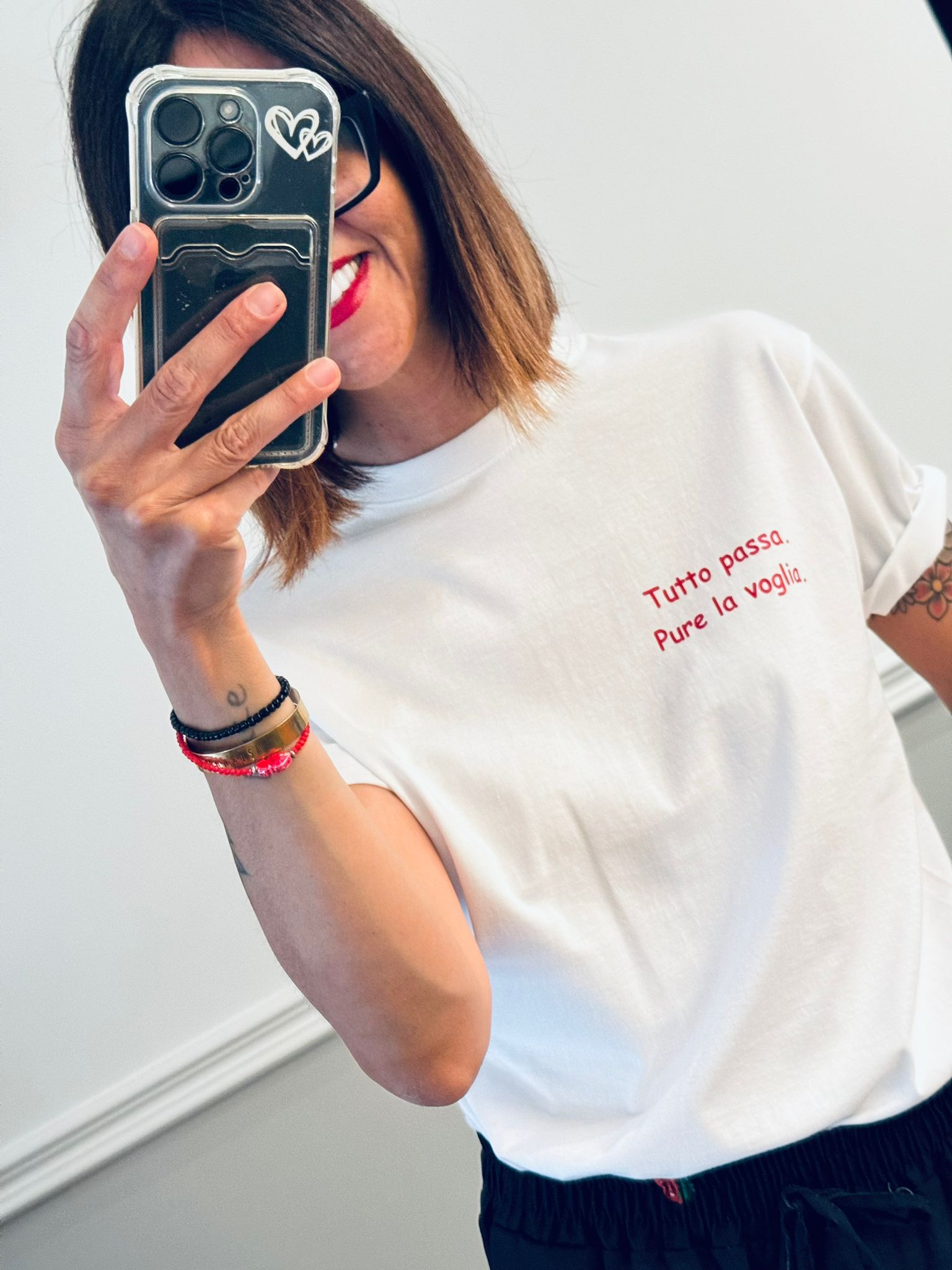 T-shirt TUTTO PASSA. PURE LA VOGLIA.