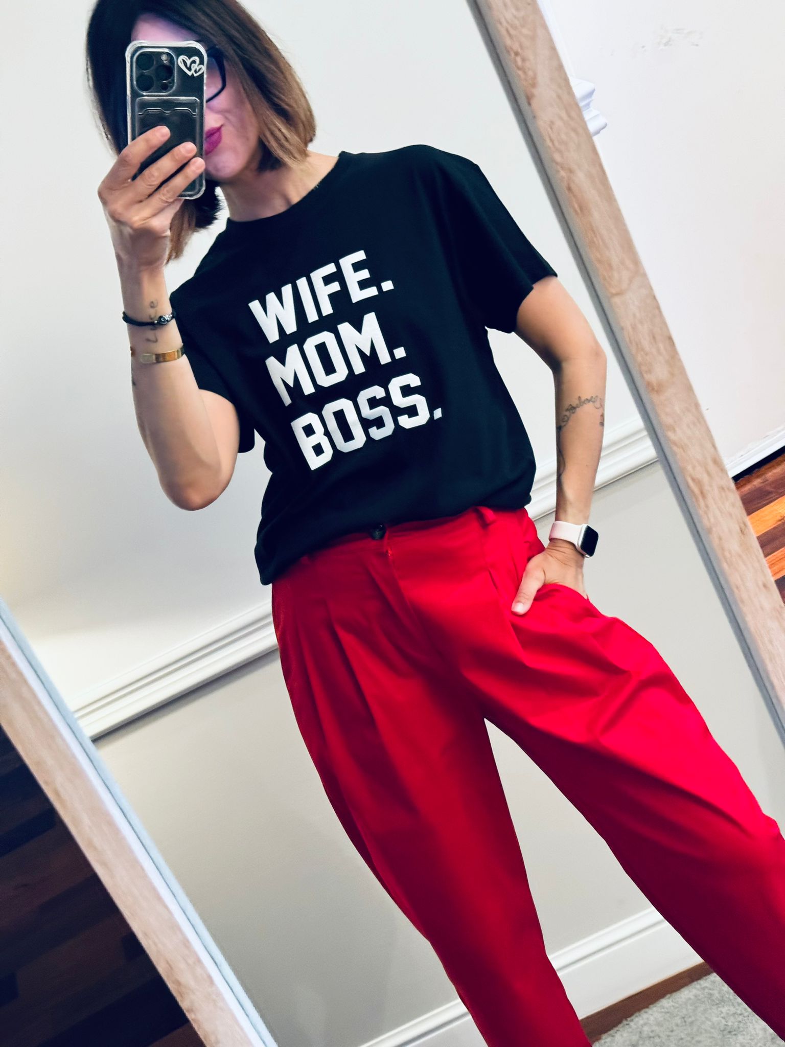 T-shirt Wife. Mom. Boss.
