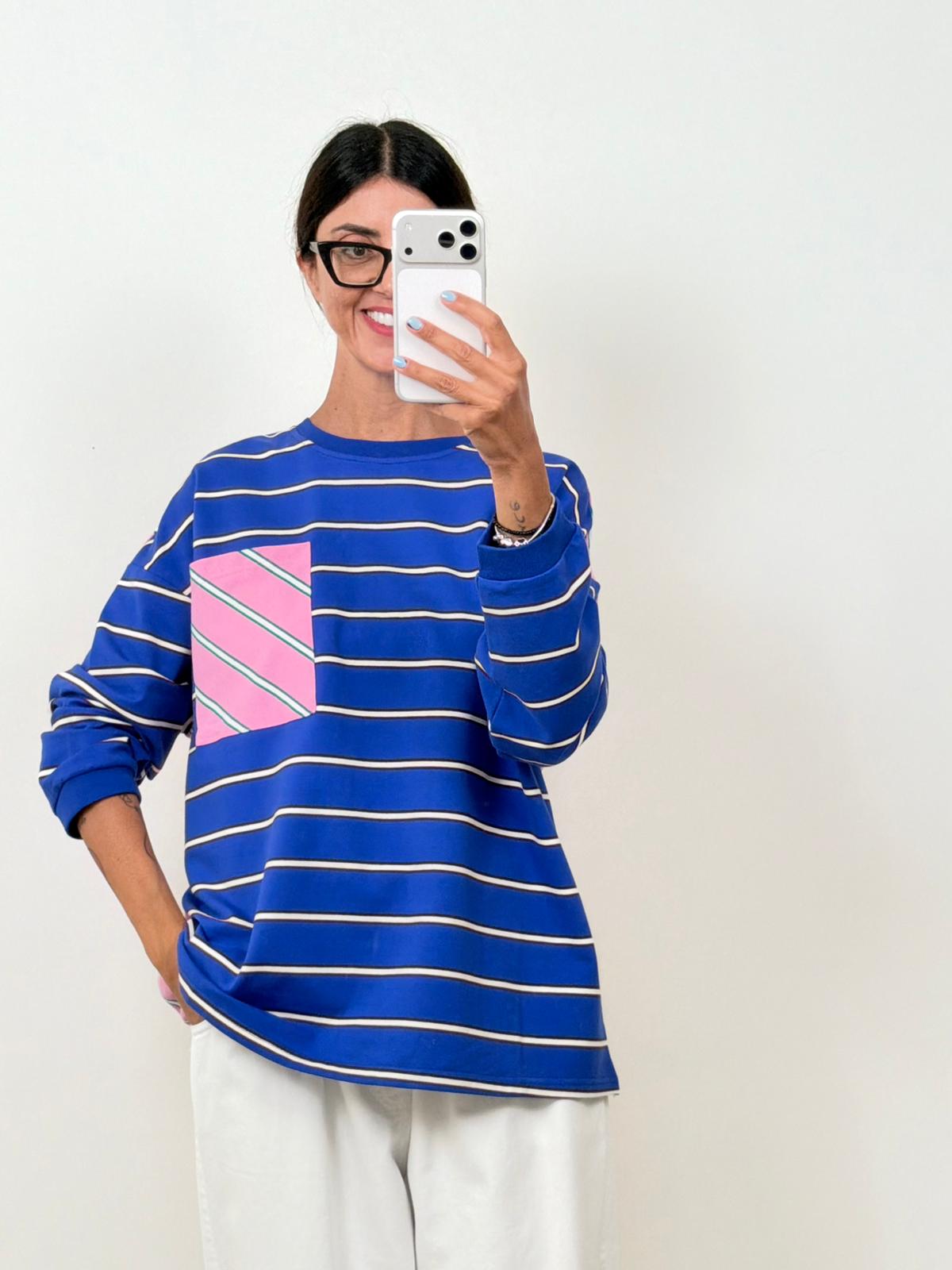 T-shirt manica lunga Stripes