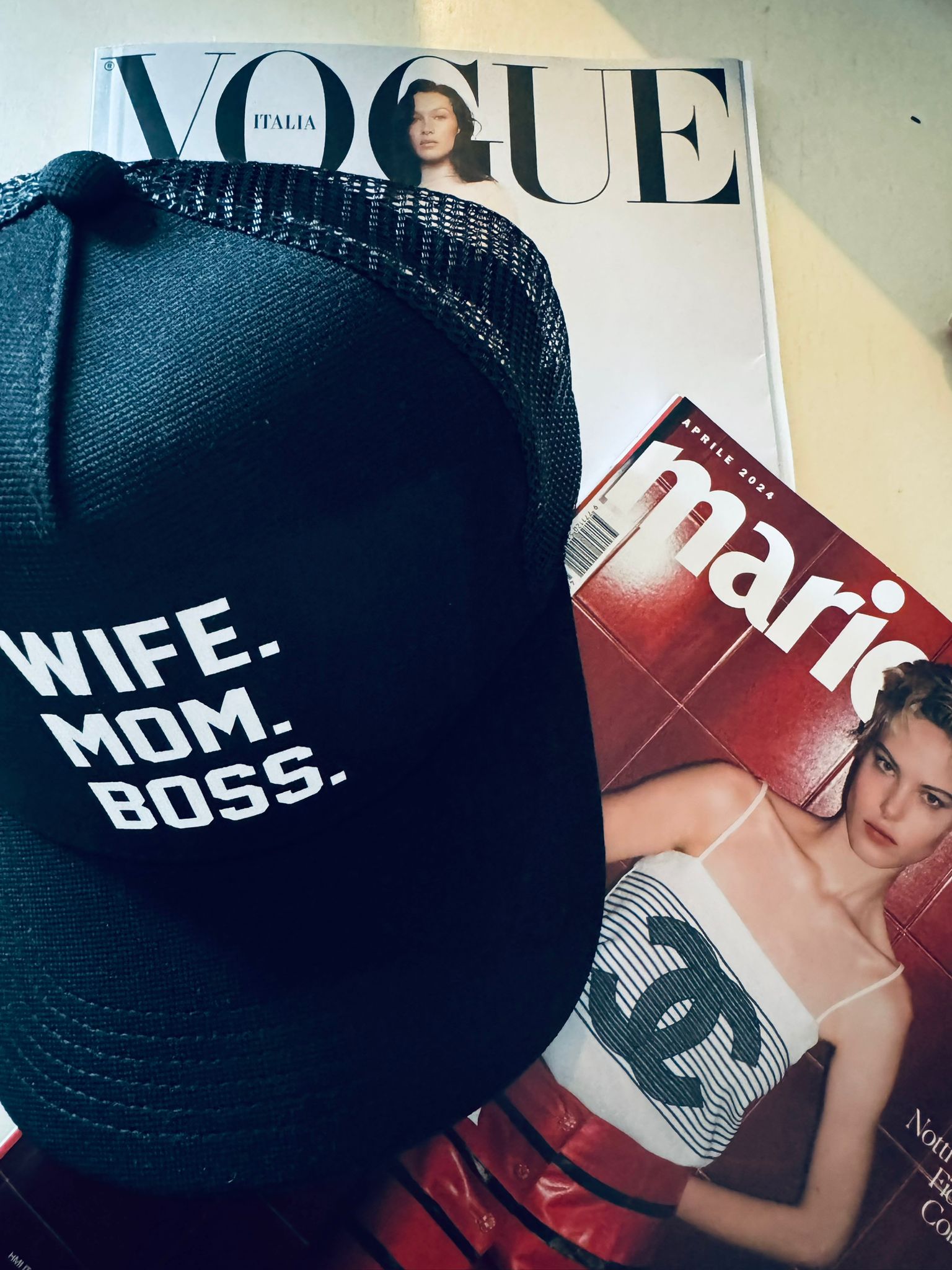 Cappello WIFE. MOM. BOSS.